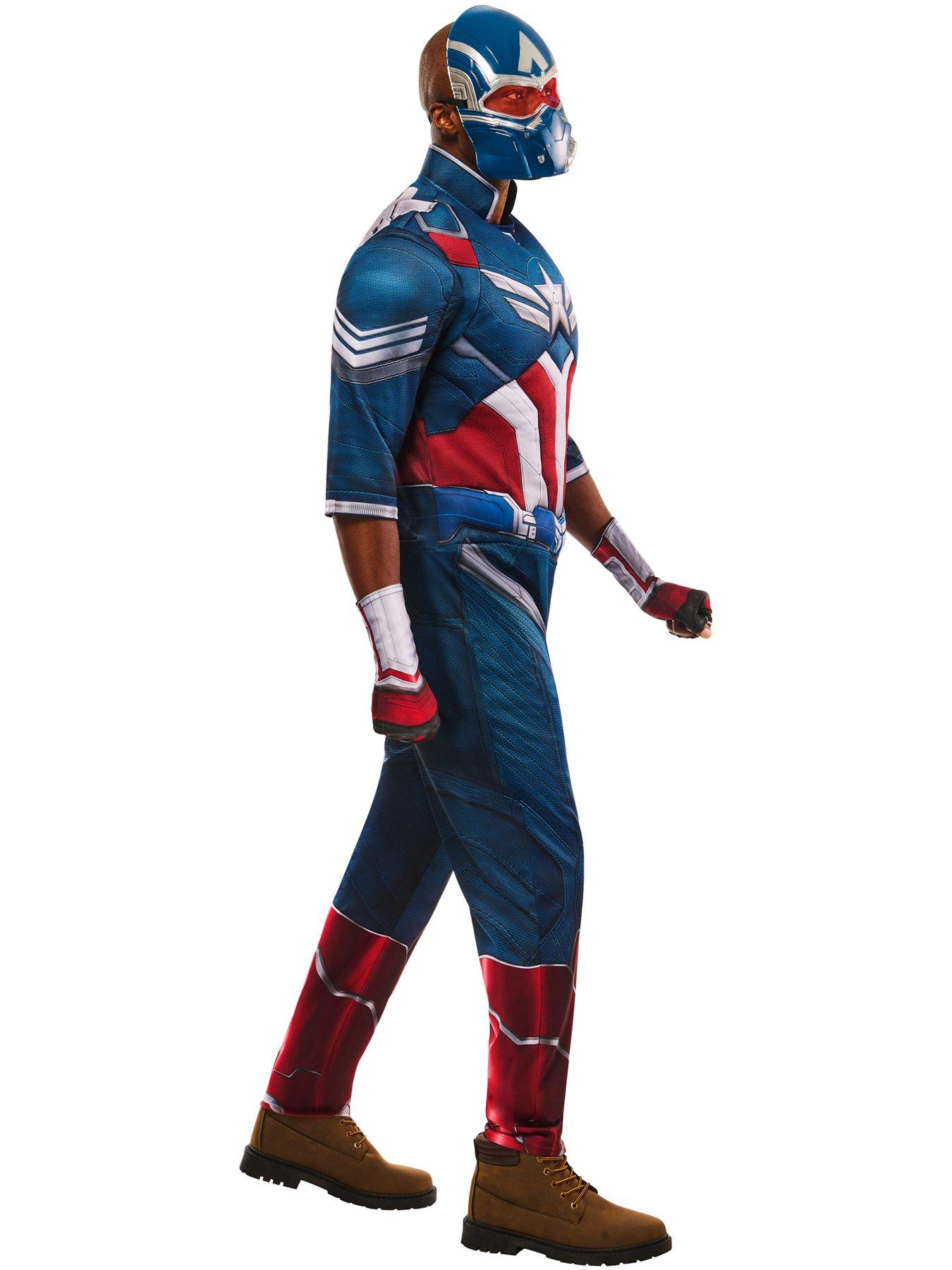 Image 3 of 5 of Captain America Deluxe Adult Costume