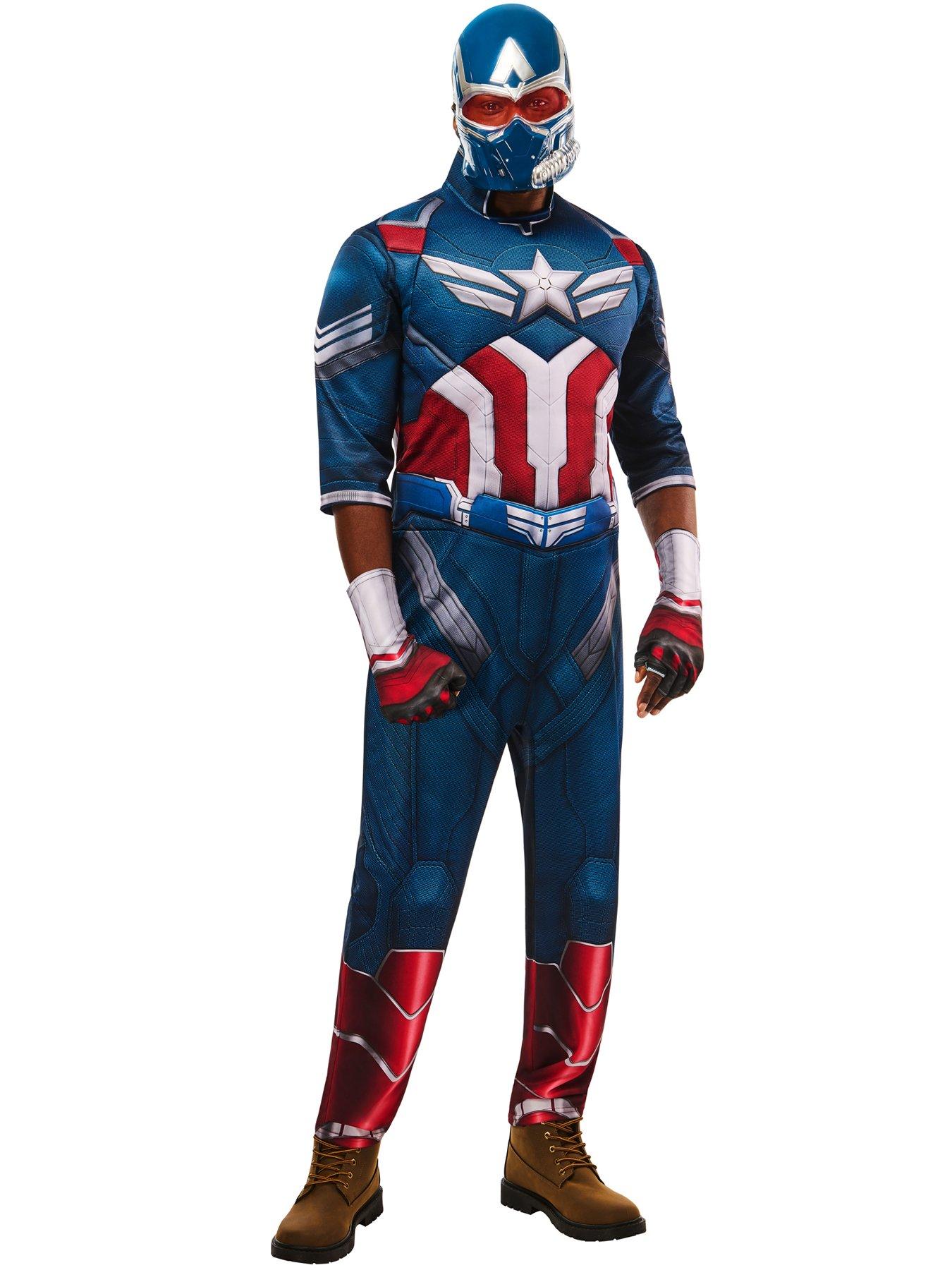 Image 4 of 5 of Captain America Deluxe Adult Costume