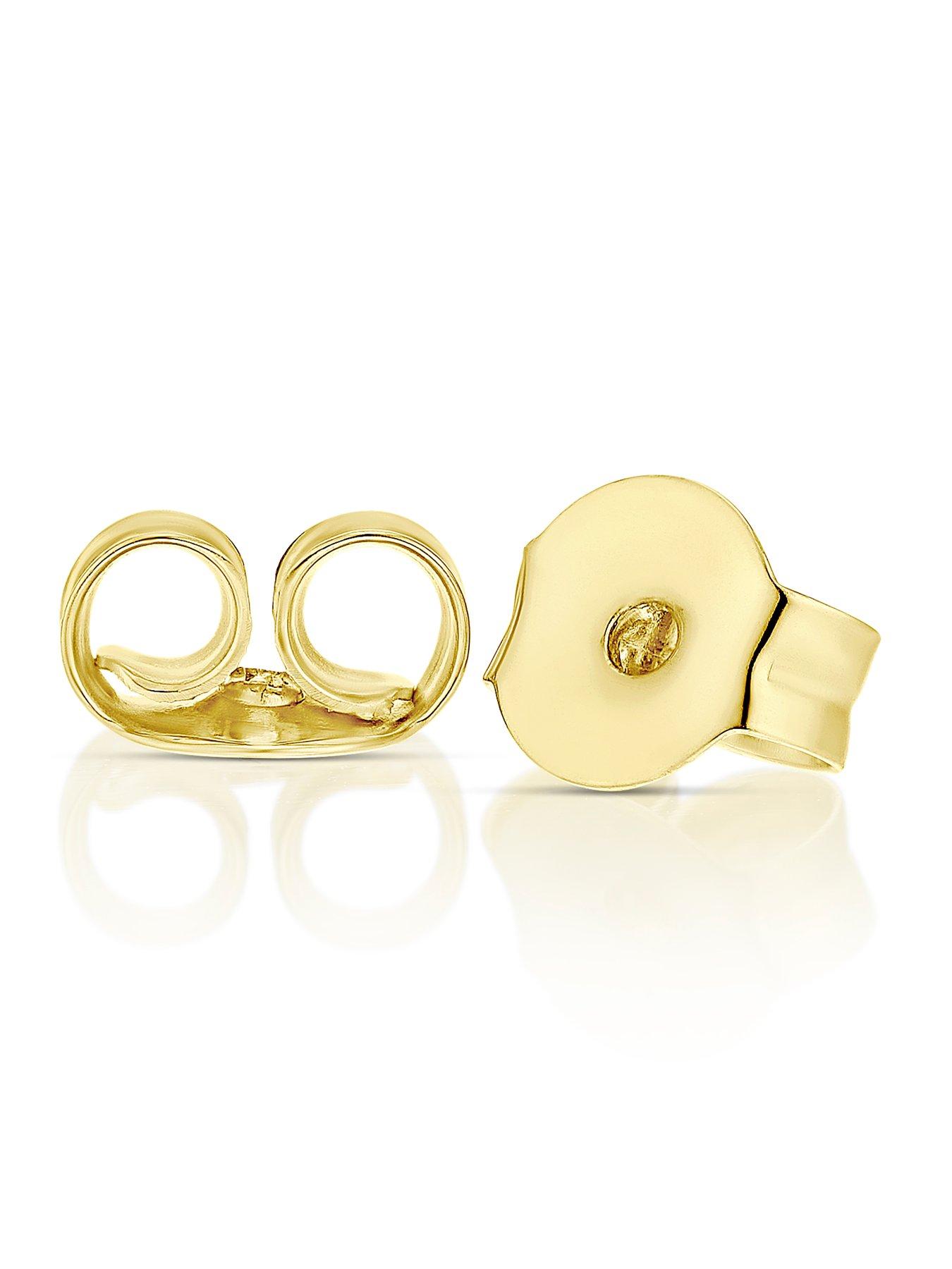  image of h-samuel-9ct-yellow-gold-earrings-flower-stud-earrings
