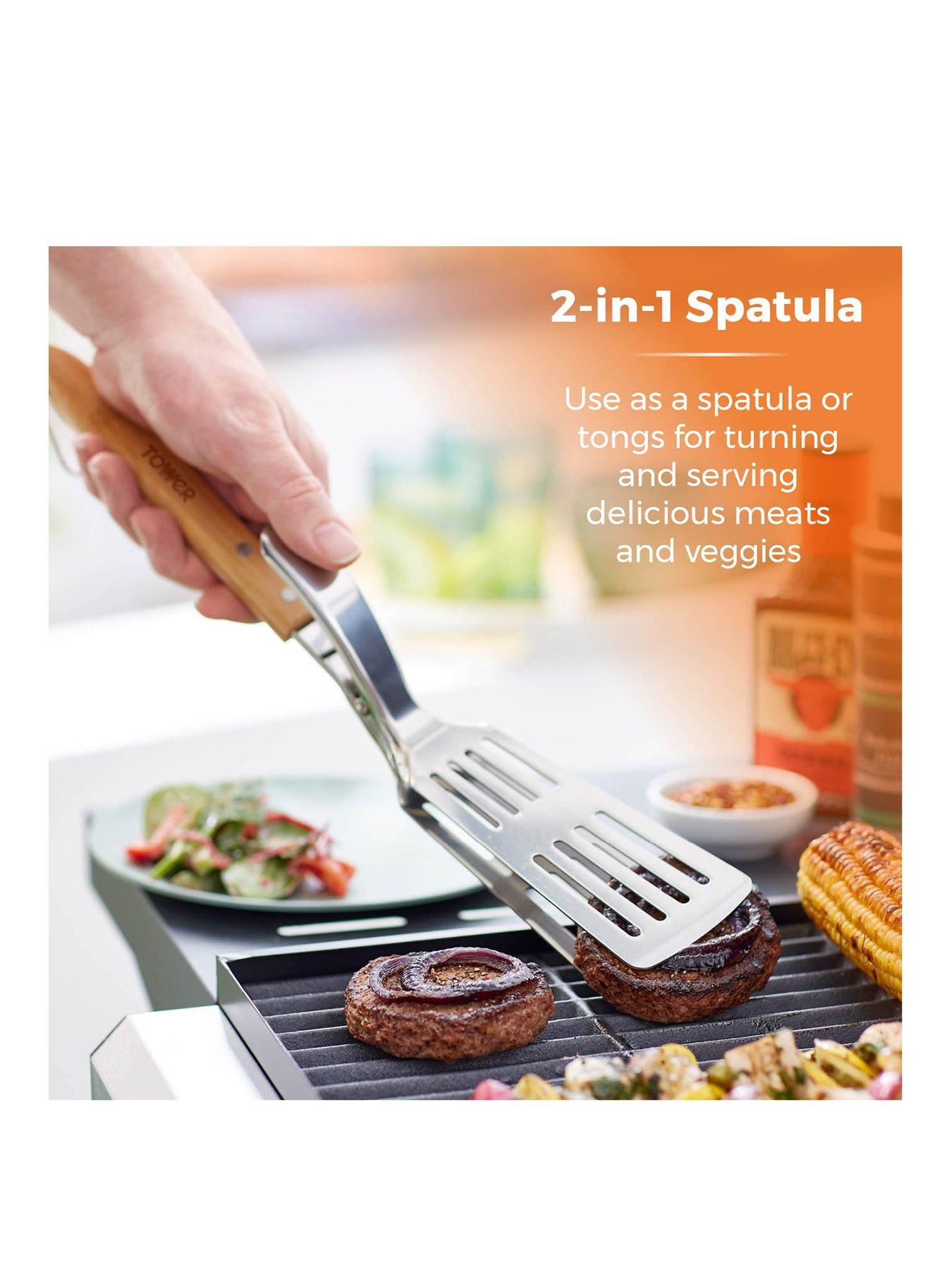  image of tower-multi-function-spatula-and-hot-dog-roller-burger-and-hot-dog-bundle