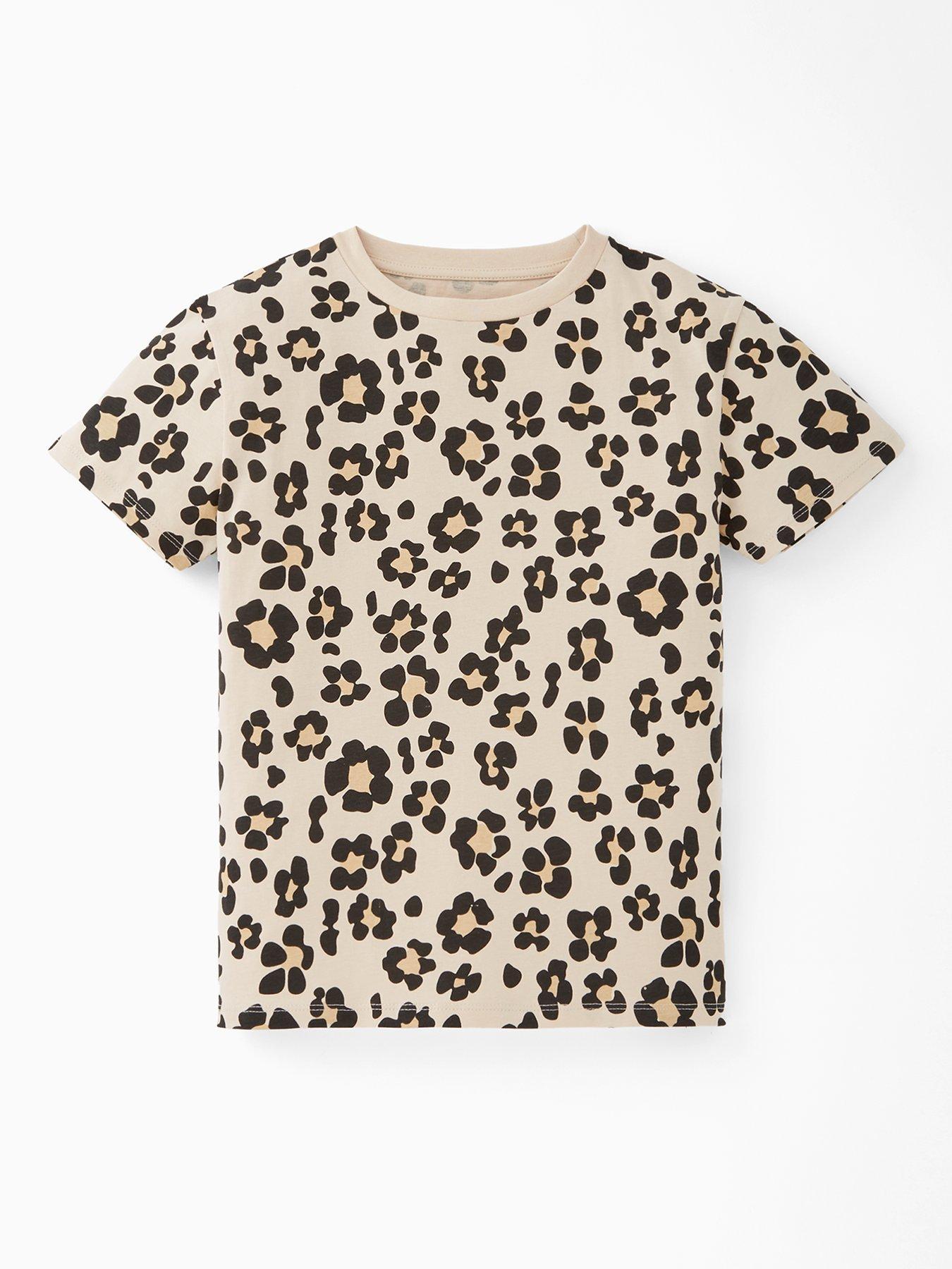 Image 2 of 5 of V by Very Girls Short Sleeve 5 Pack Tops - Black
