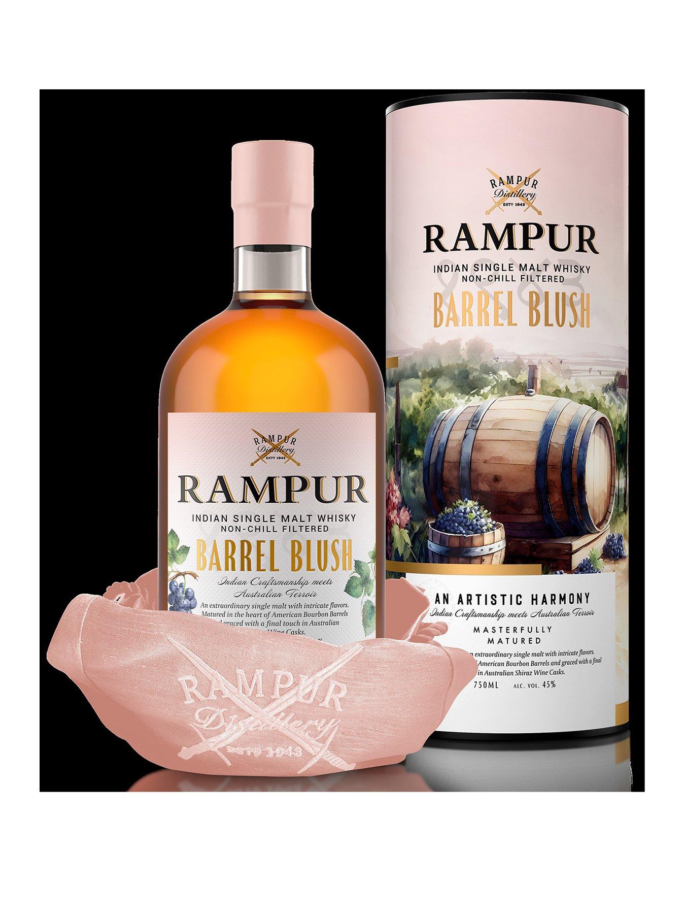 Rampur Barrel Blush Whisky 70cl