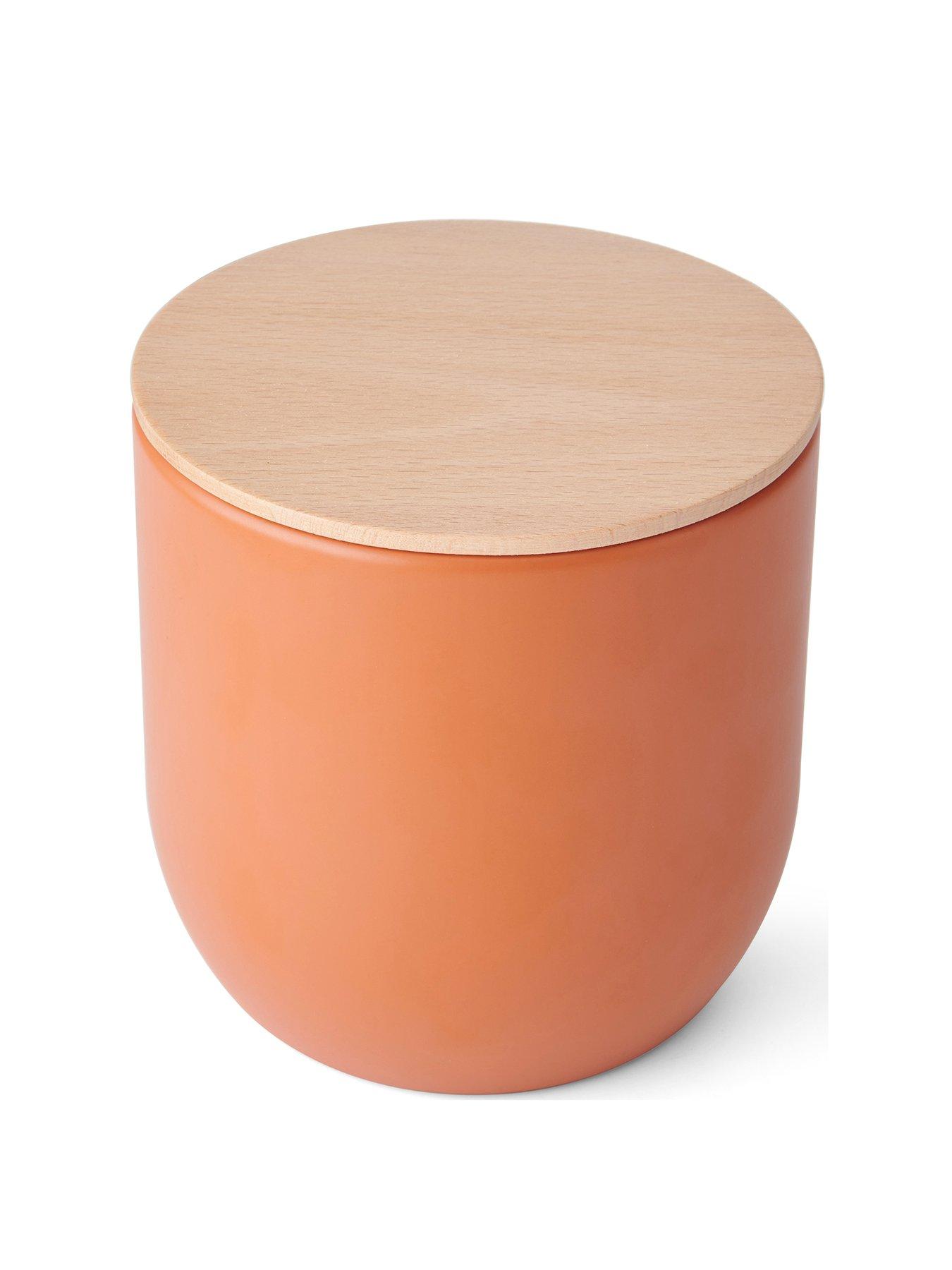 Image 2 of 7 of KitchenCraft Idilica Set of 4 Metal Storage Canisters