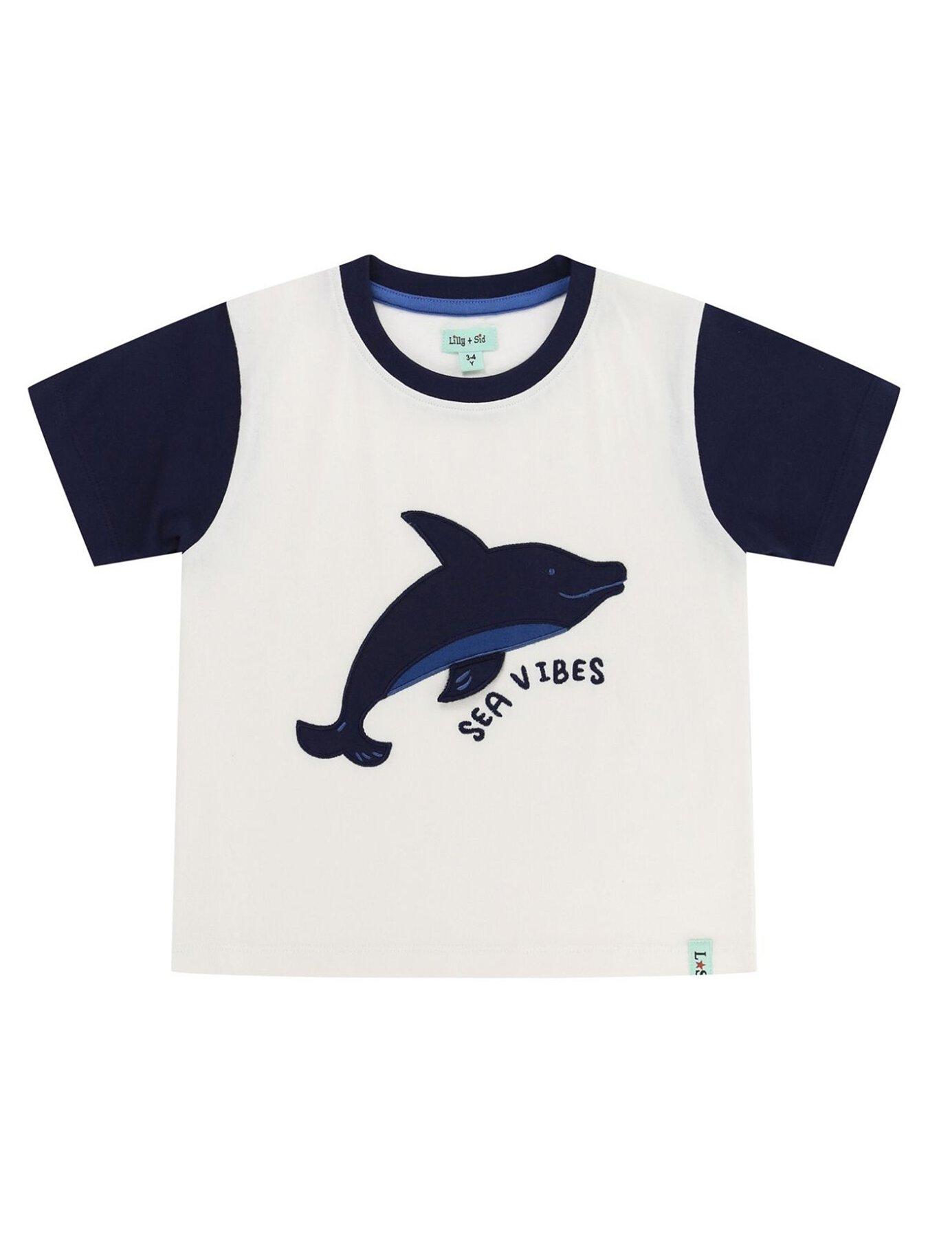  image of lilly-sid-boys-sea-vibes-flip-up-t-shirt-multi