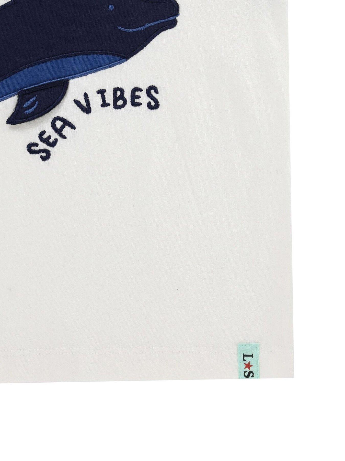  image of lilly-sid-boys-sea-vibes-flip-up-t-shirt-multi