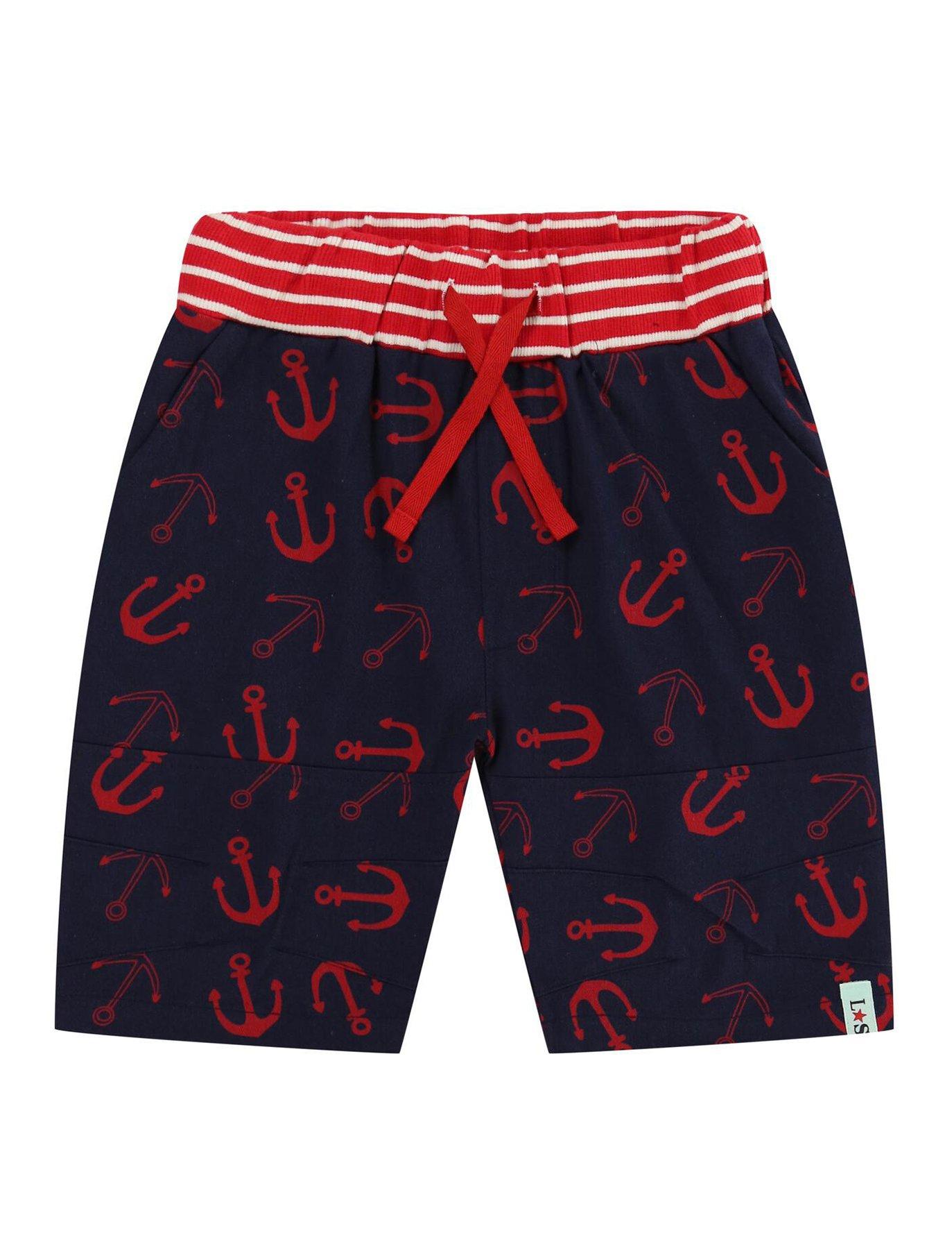 undefined Boys Anchor Board Shorts - Multi