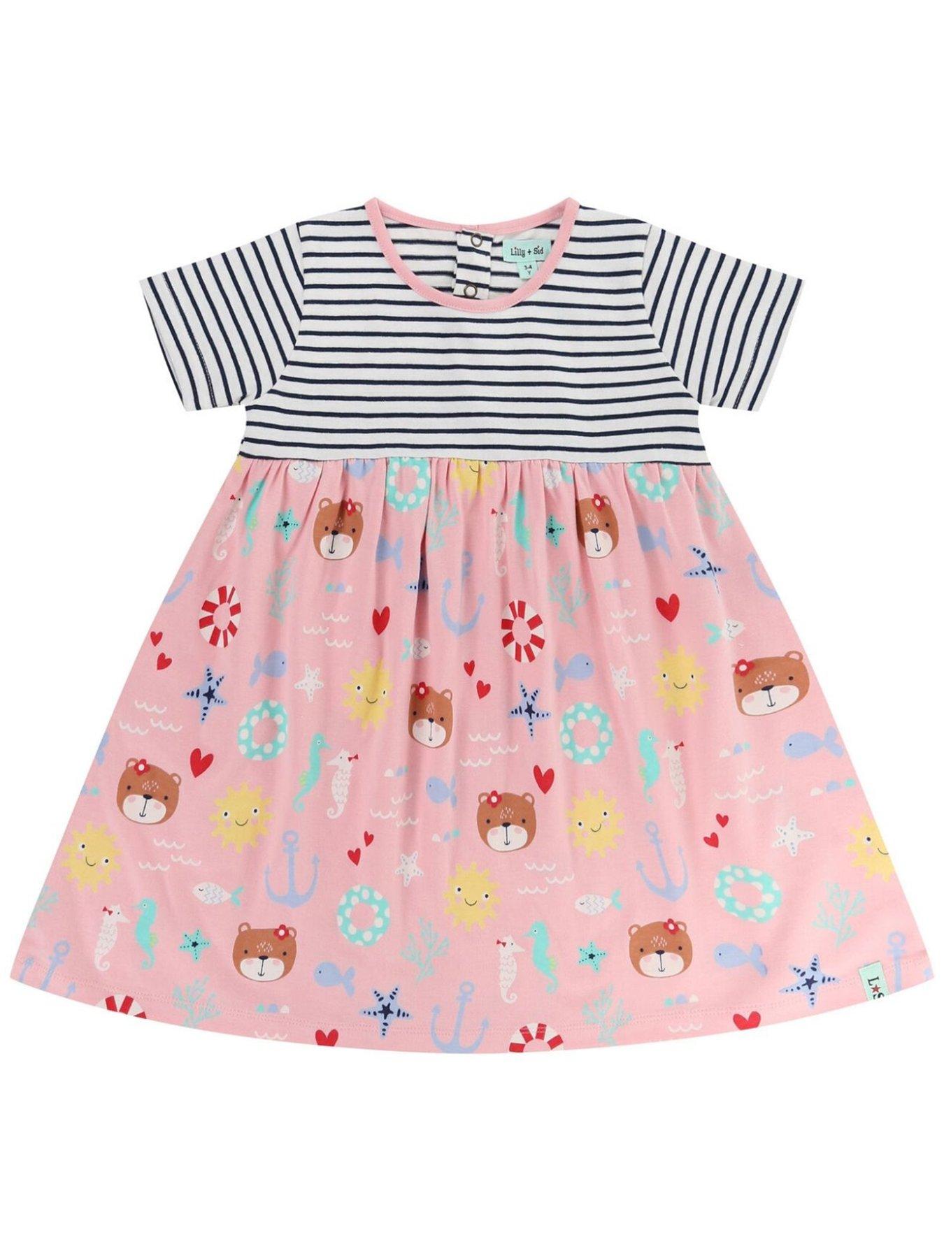 lilly-sid-girls-friendsstripe-dress-multi