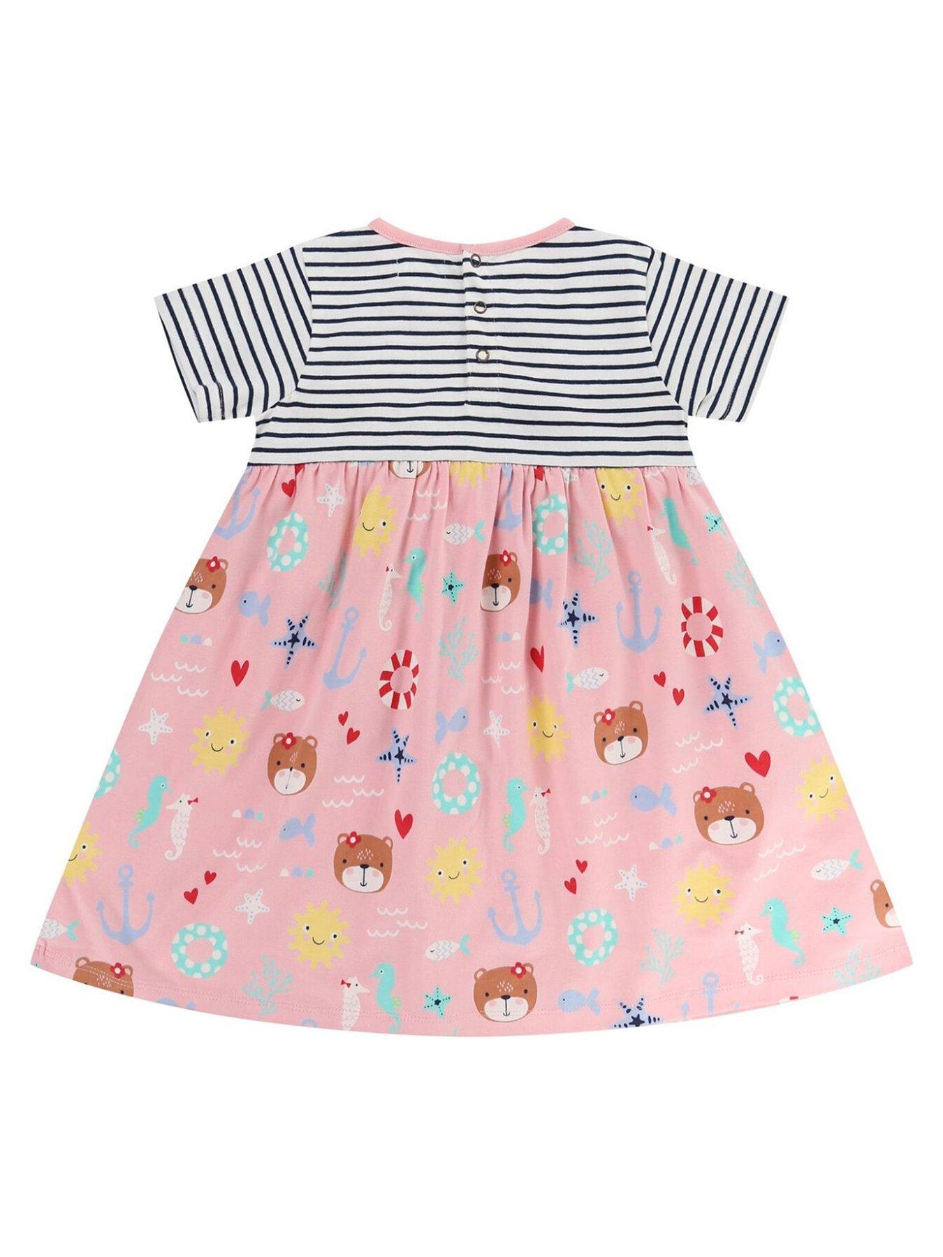  image of lilly-sid-girls-lilly-friendsstripe-dress-multi