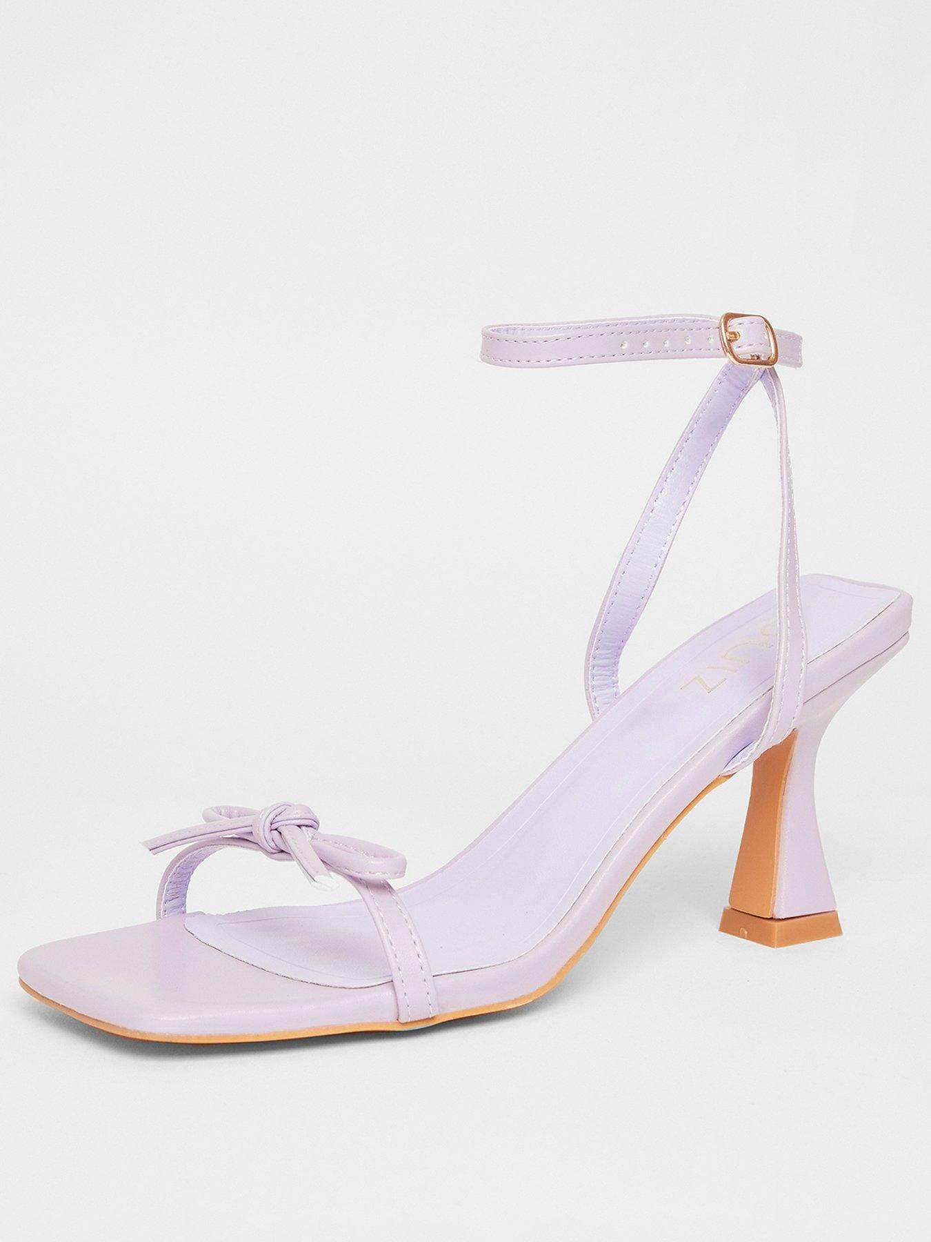  image of quiz-purple-bow-detail-heels