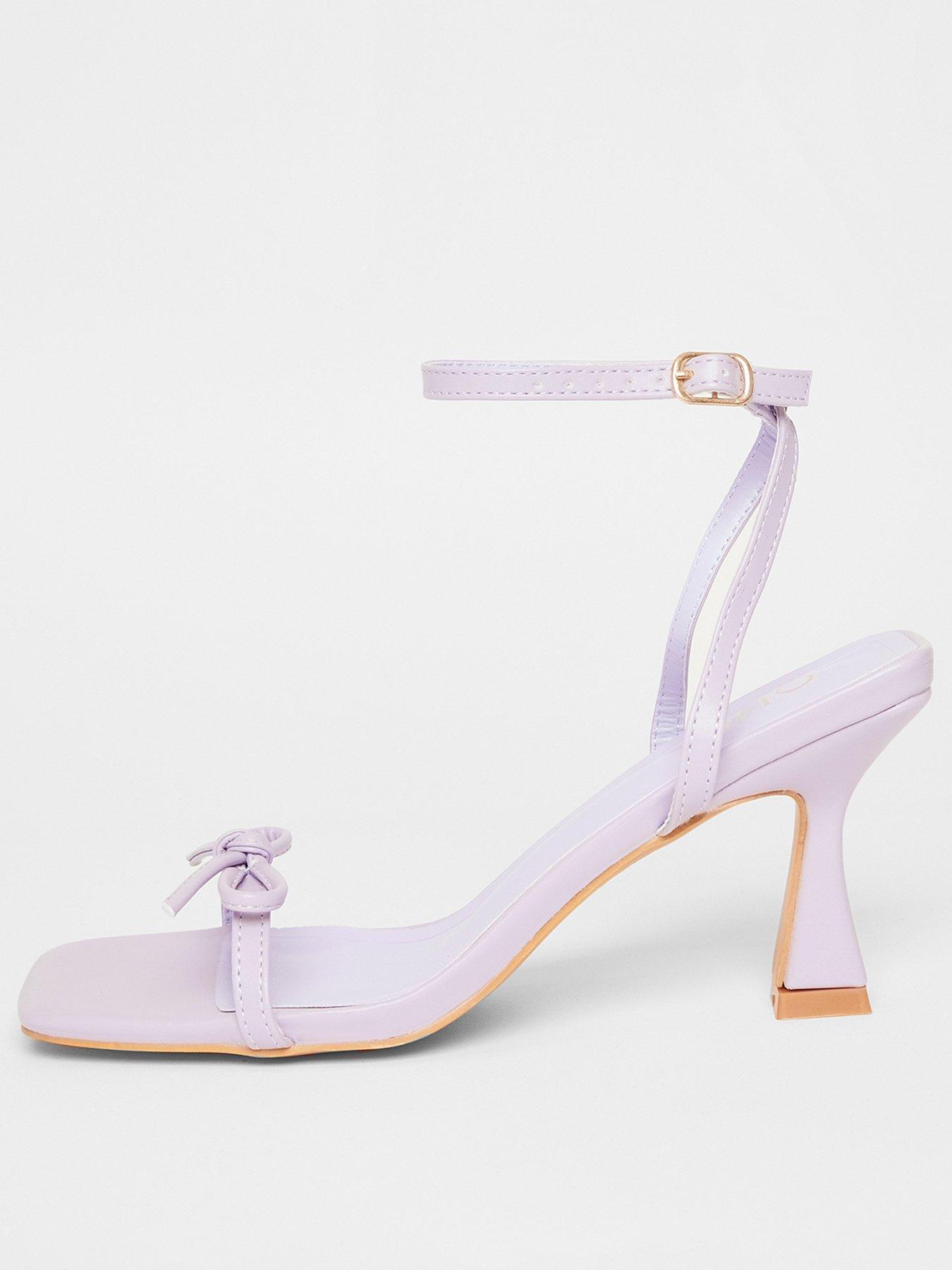  image of quiz-purple-bow-detail-heels