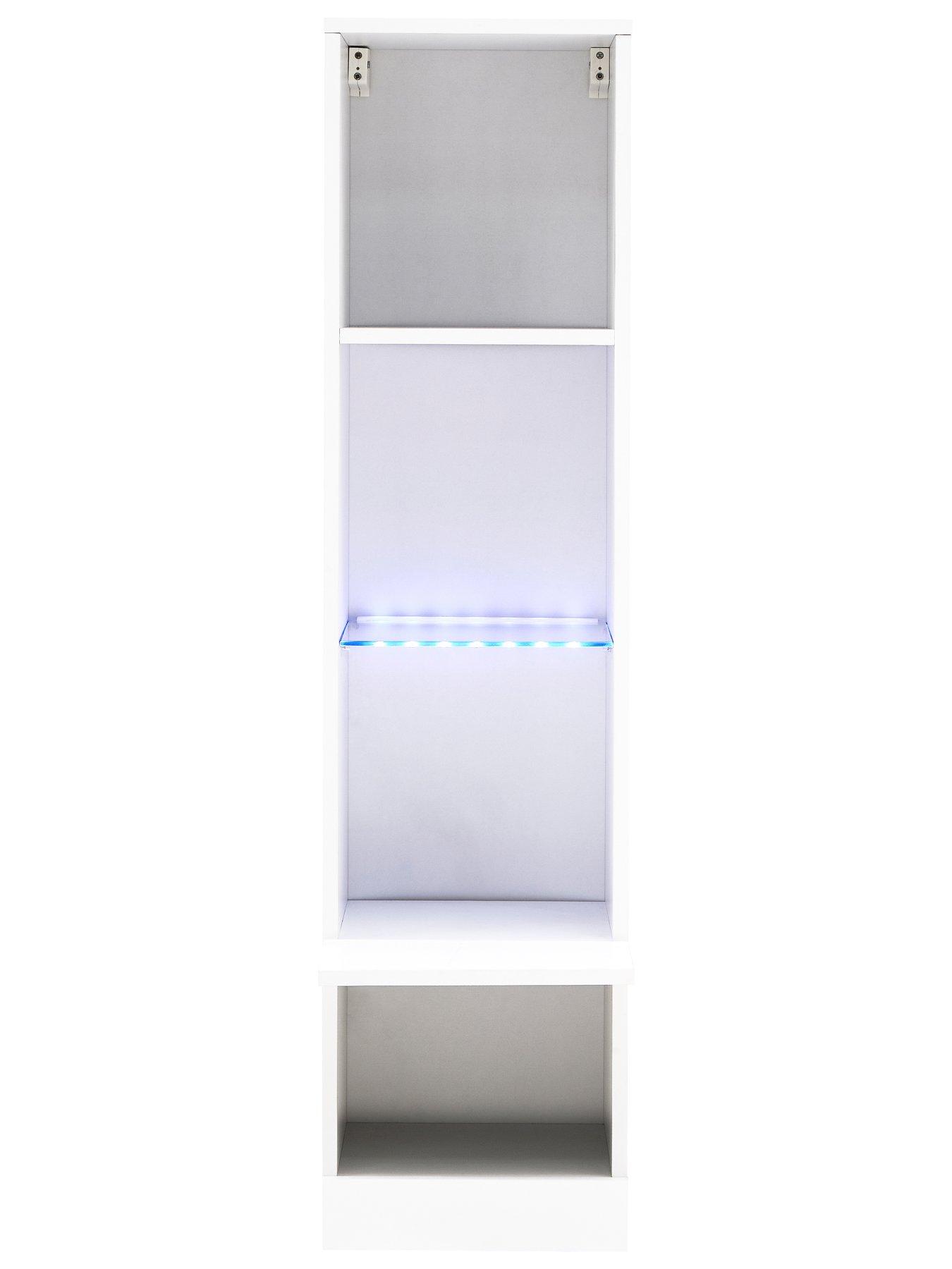  image of gfw-galicia-180-cmnbsptv-unit-nbspshelf-unit-with-led-lightsnbsp--fits-up-to-80-inch-tv-white