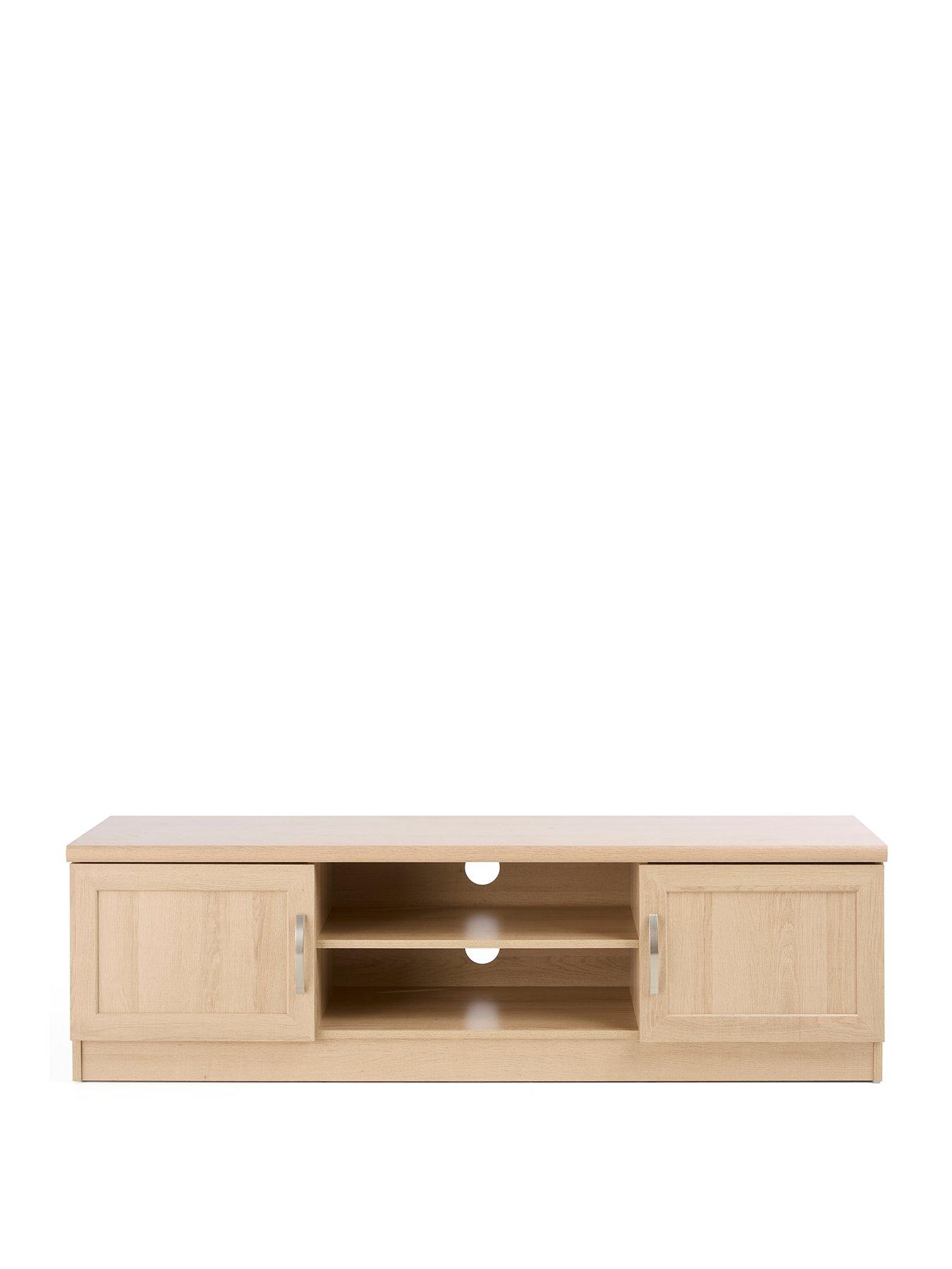 Image 2 of 7 of Very Home Camberley TV&nbsp;Unit - fits up to&nbsp;65 inch - Oak