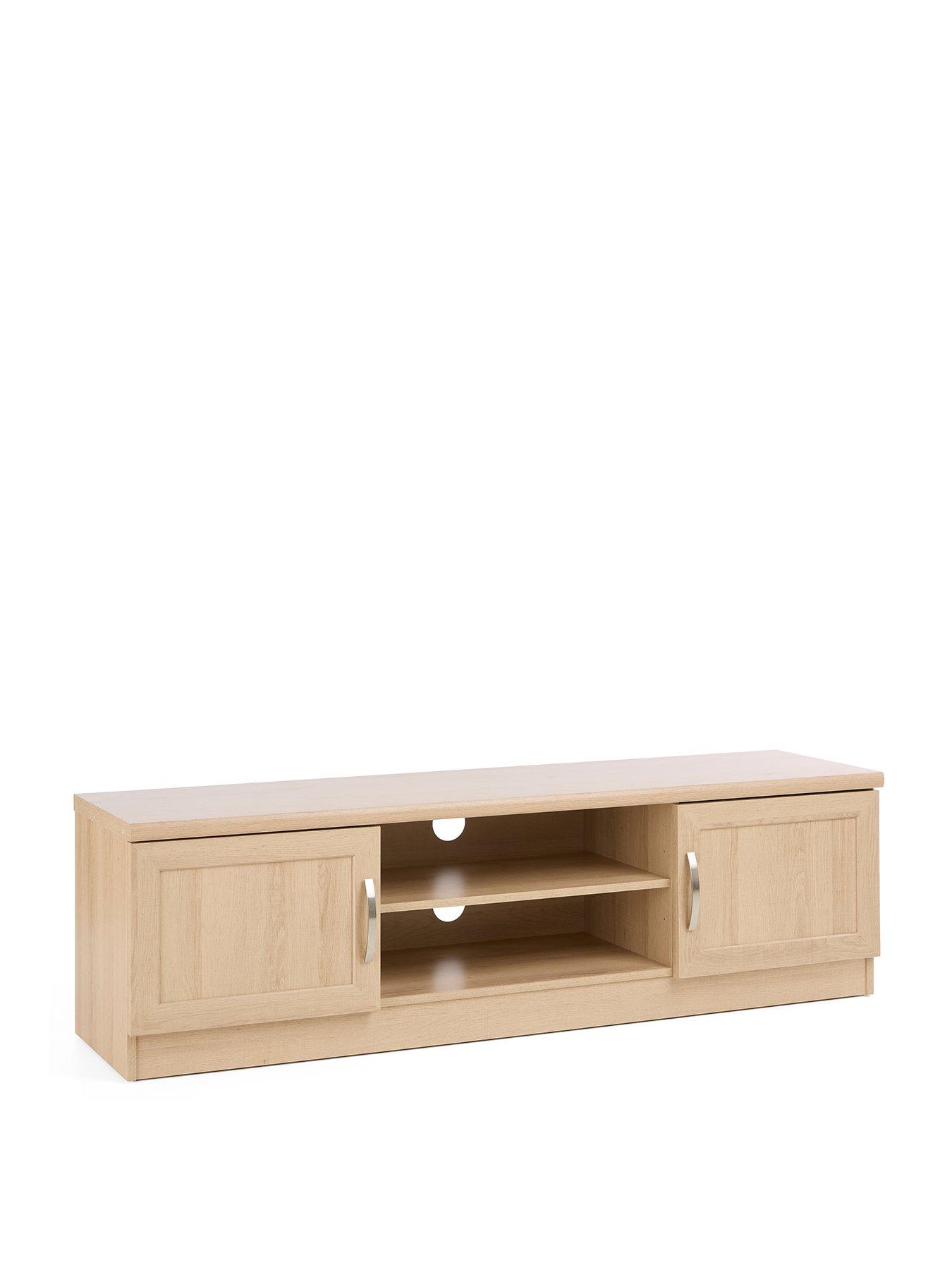 Image 3 of 7 of Very Home Camberley TV&nbsp;Unit - fits up to&nbsp;65 inch - Oak