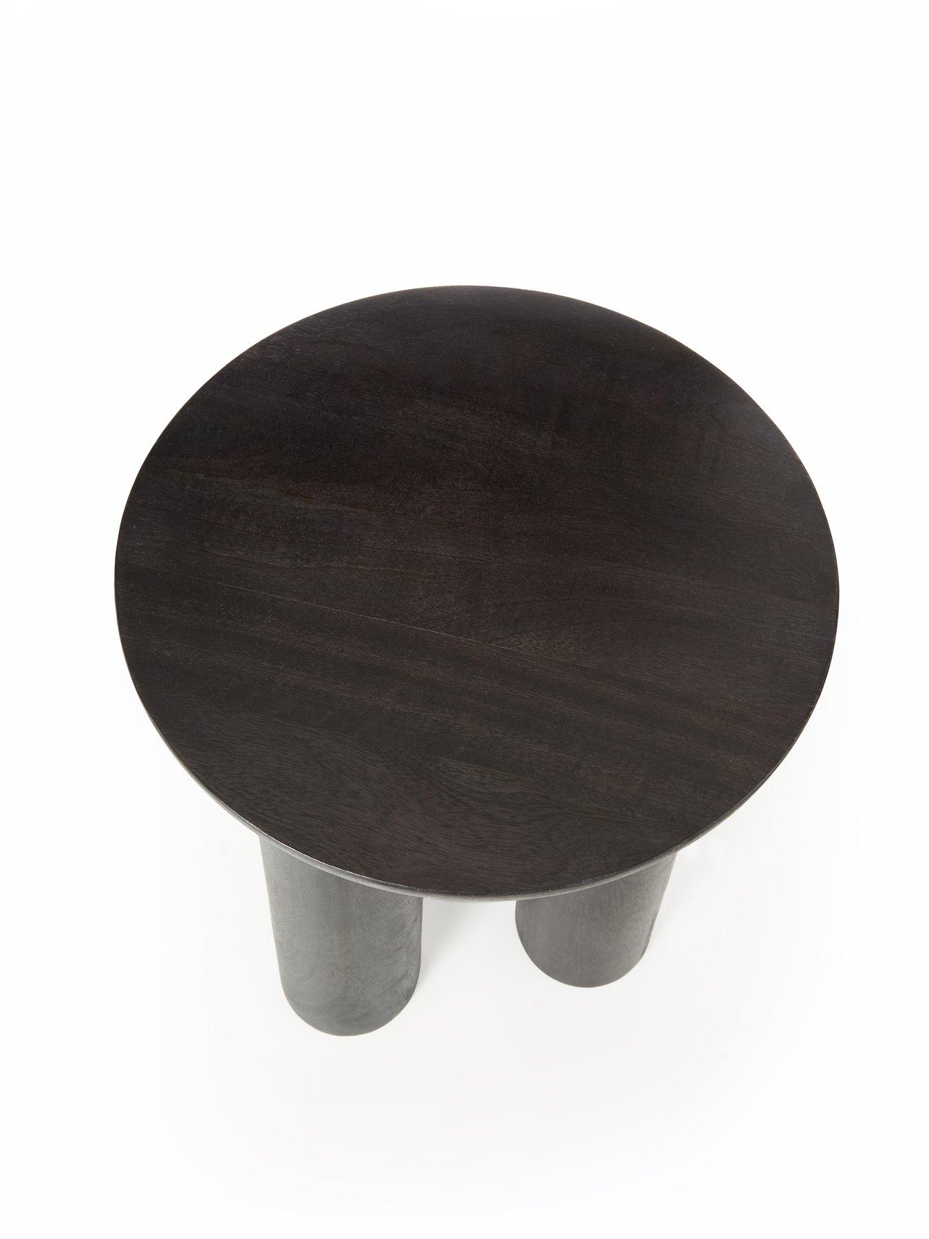  image of very-home-lora-ready-assemblednbspside-table-black-fscreg-certified