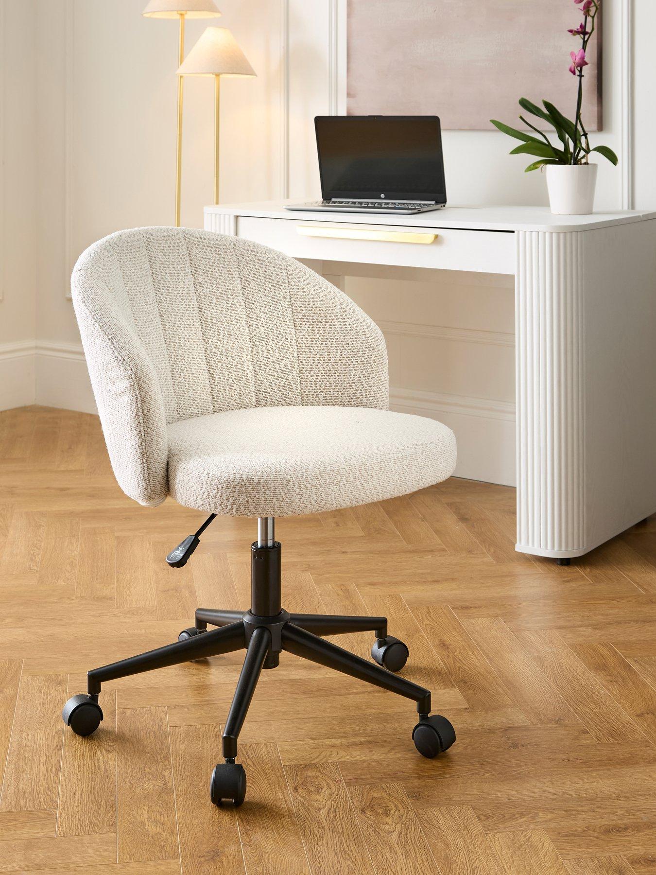 Image 1 of 7 of Very Home Tallis Office Chair - Cream - FSC&reg;&nbsp;Certified