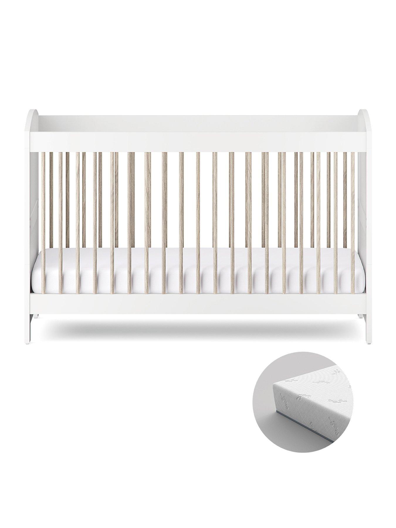 Image 2 of 6 of Silver Cross Valencia Cot Bed and TrueFit Cot Mattress