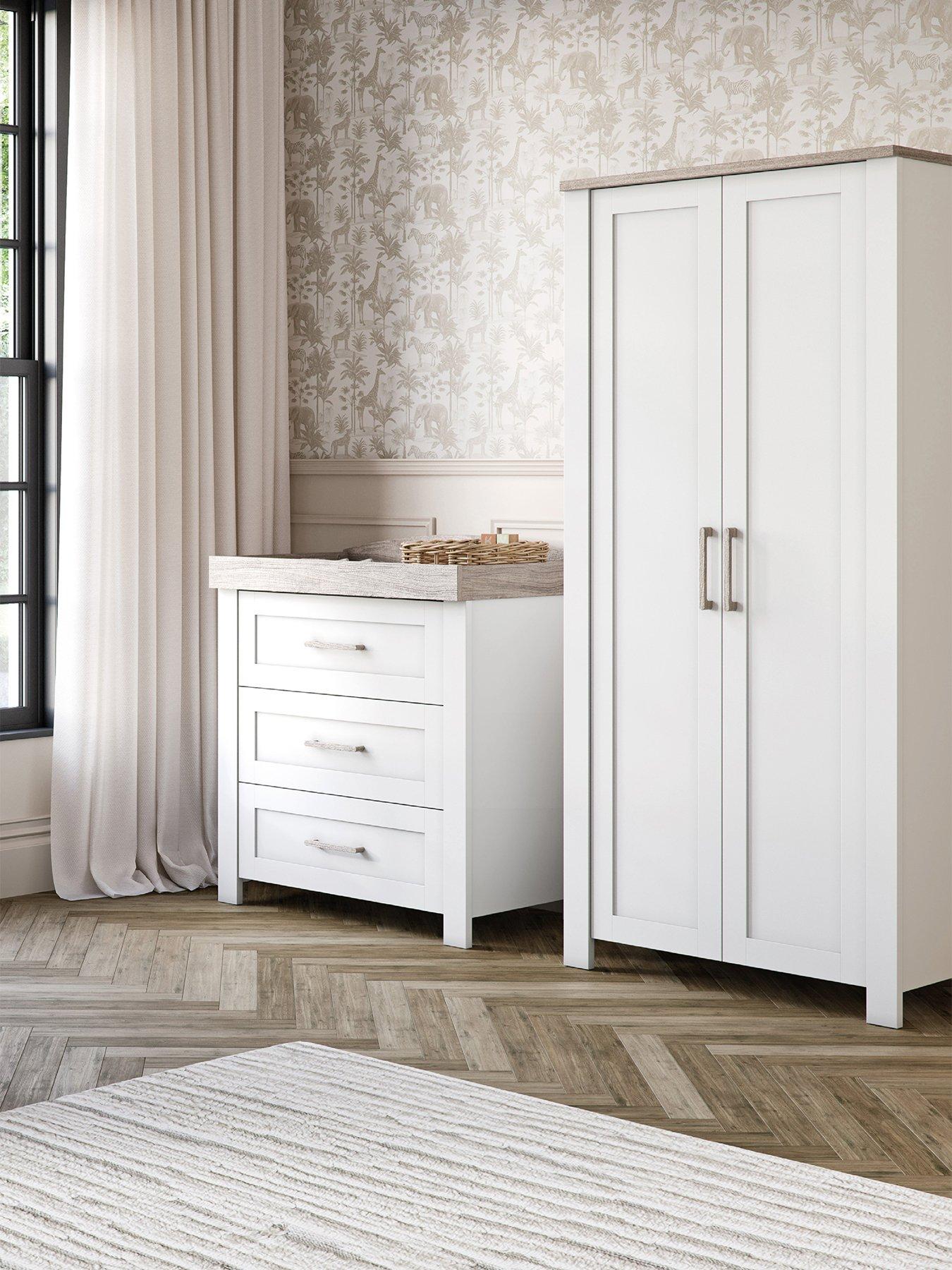 Silver Cross Valencia 2 piece set (Dresser and Wardrobe)