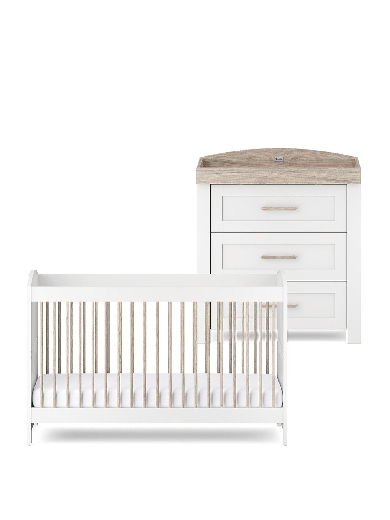 Image 2 of 7 of Silver Cross Valencia 2 piece set (Cotbed and Dresser)