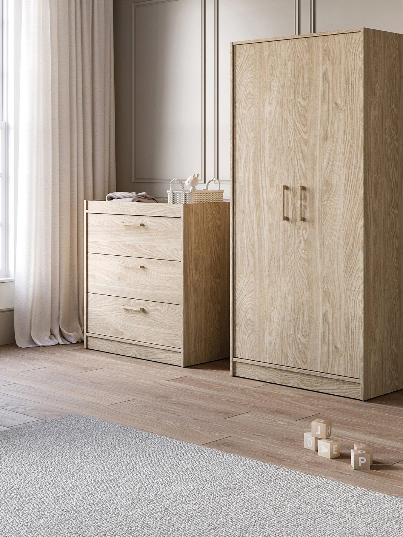 Silver Cross Geneva  2 piece set (Dresser and Wardrobe)