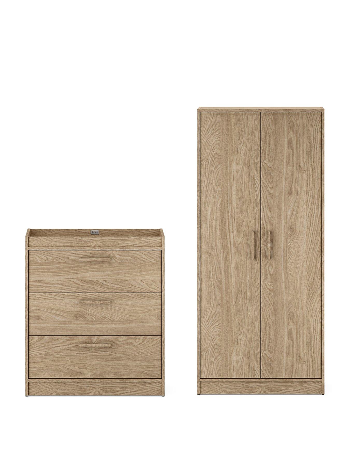 Image 2 of 6 of Silver Cross Geneva 2 piece set (Dresser and Wardrobe)