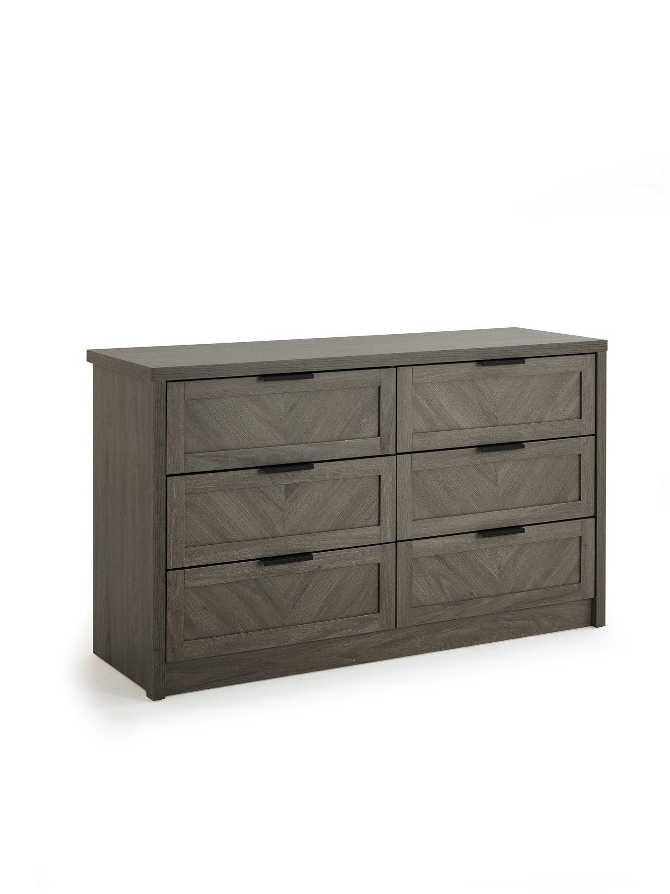 Image 3 of 7 of Very Home Chevry 3+3 Drawer Chest
