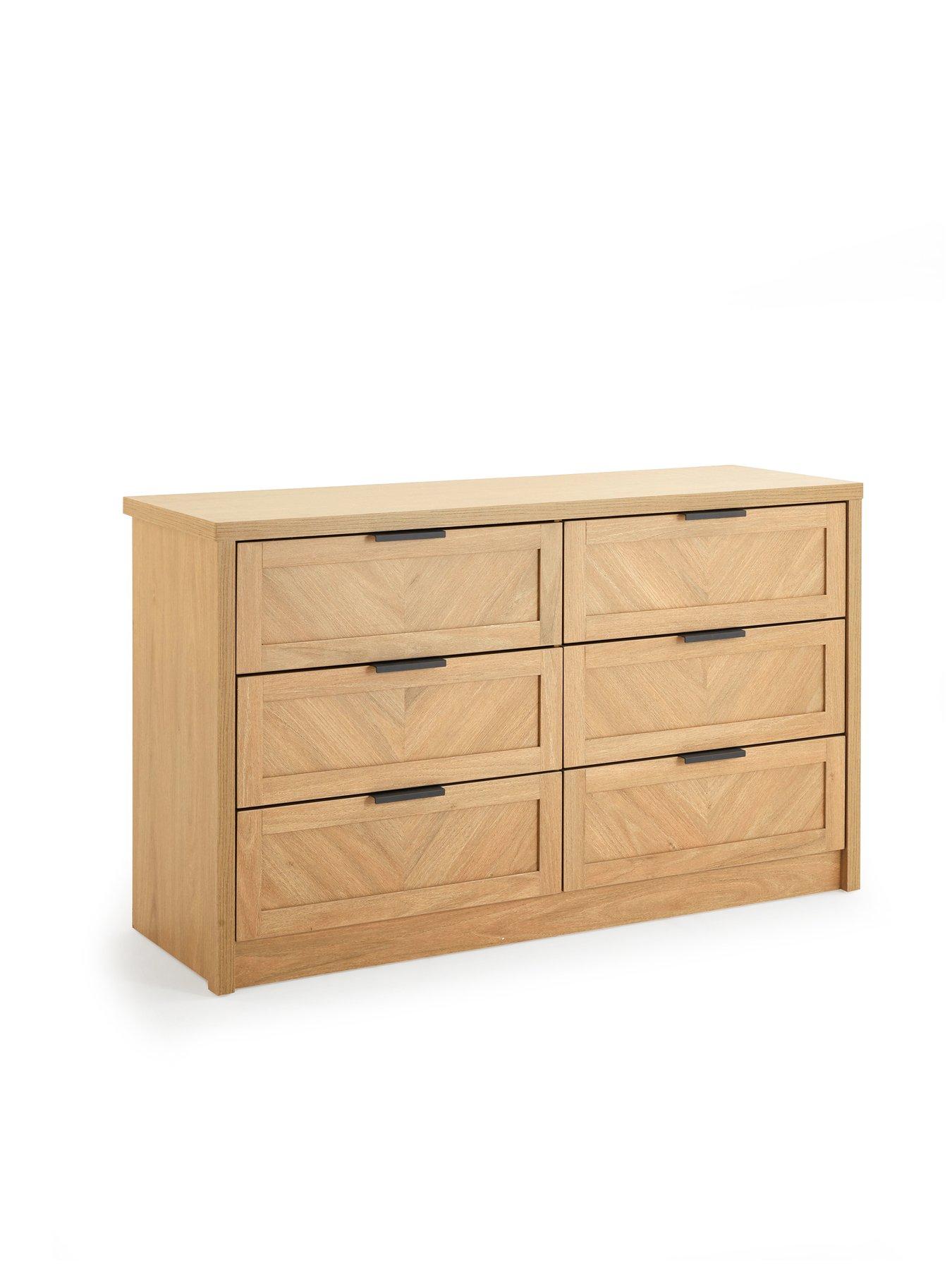 Image 3 of 7 of Very Home Chevry 3+3 Drawer Chest