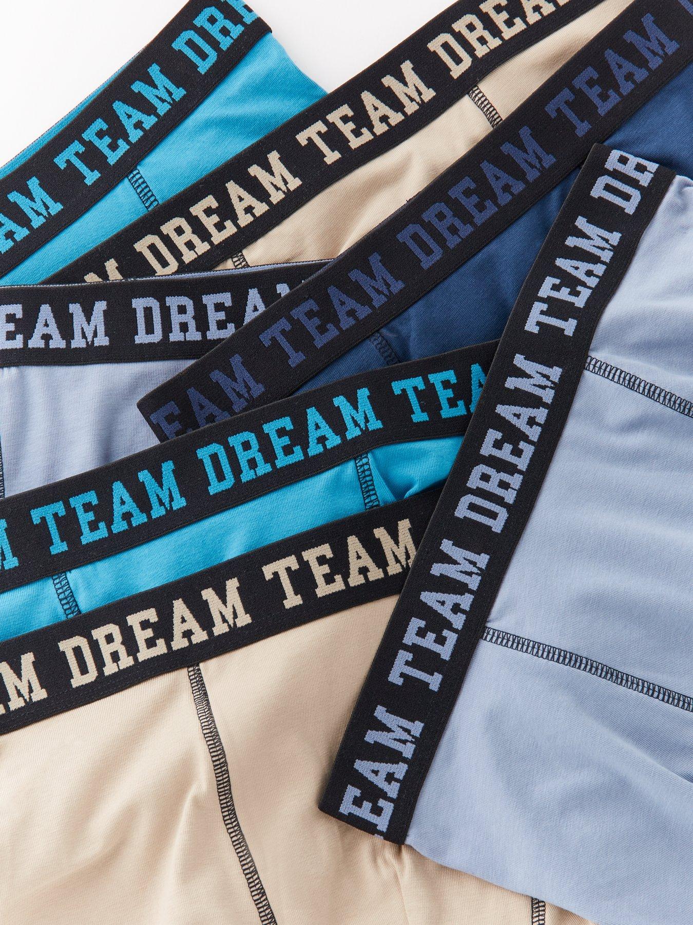 Image 4 of 4 of V by Very Boys 7 Pack Detail Waistband Boxers - Multi