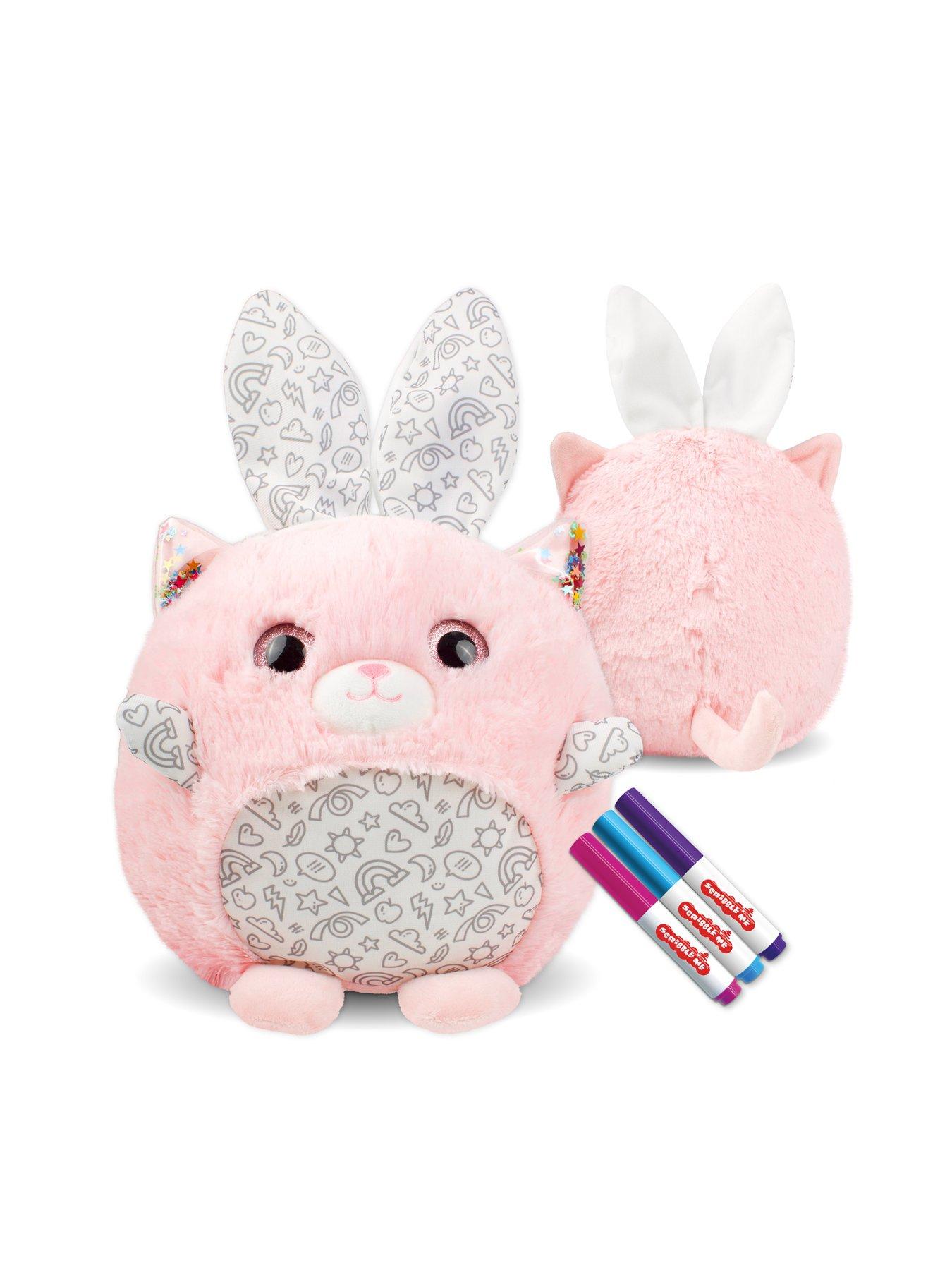 Image 3 of 8 of Scribble Me Doodle Furry Plush asst