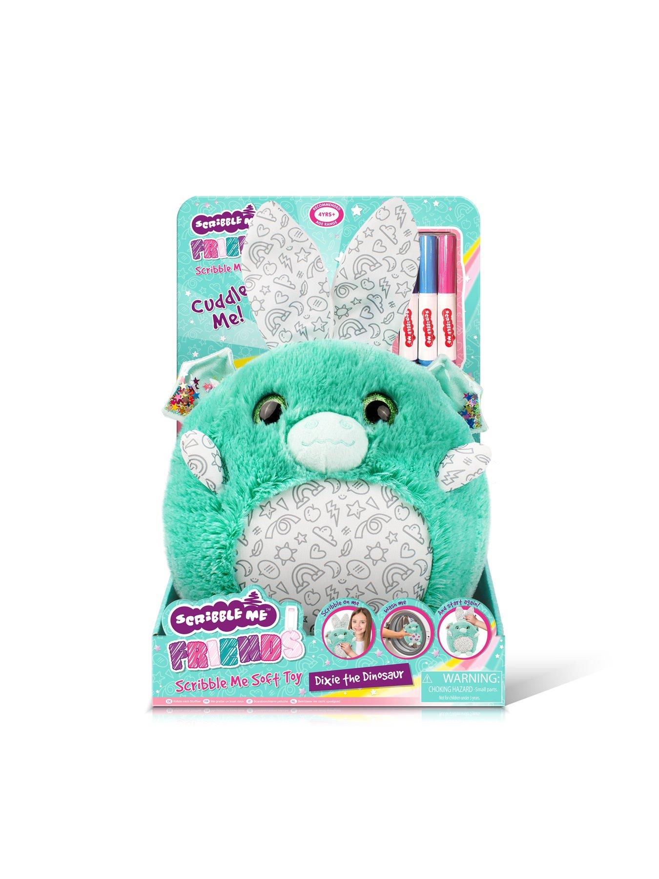 Image 4 of 8 of Scribble Me Doodle Furry Plush asst