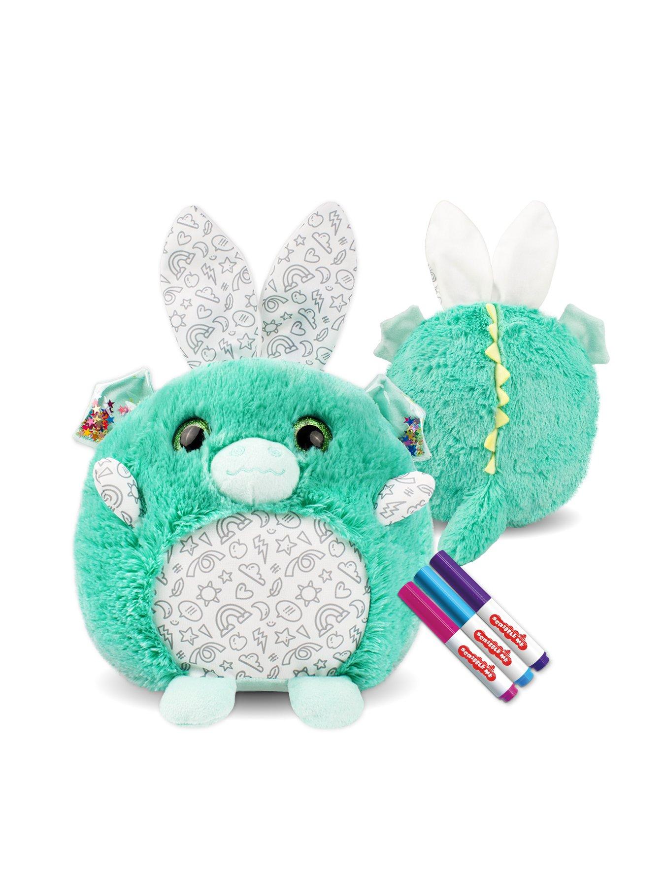 Image 5 of 8 of Scribble Me Doodle Furry Plush asst
