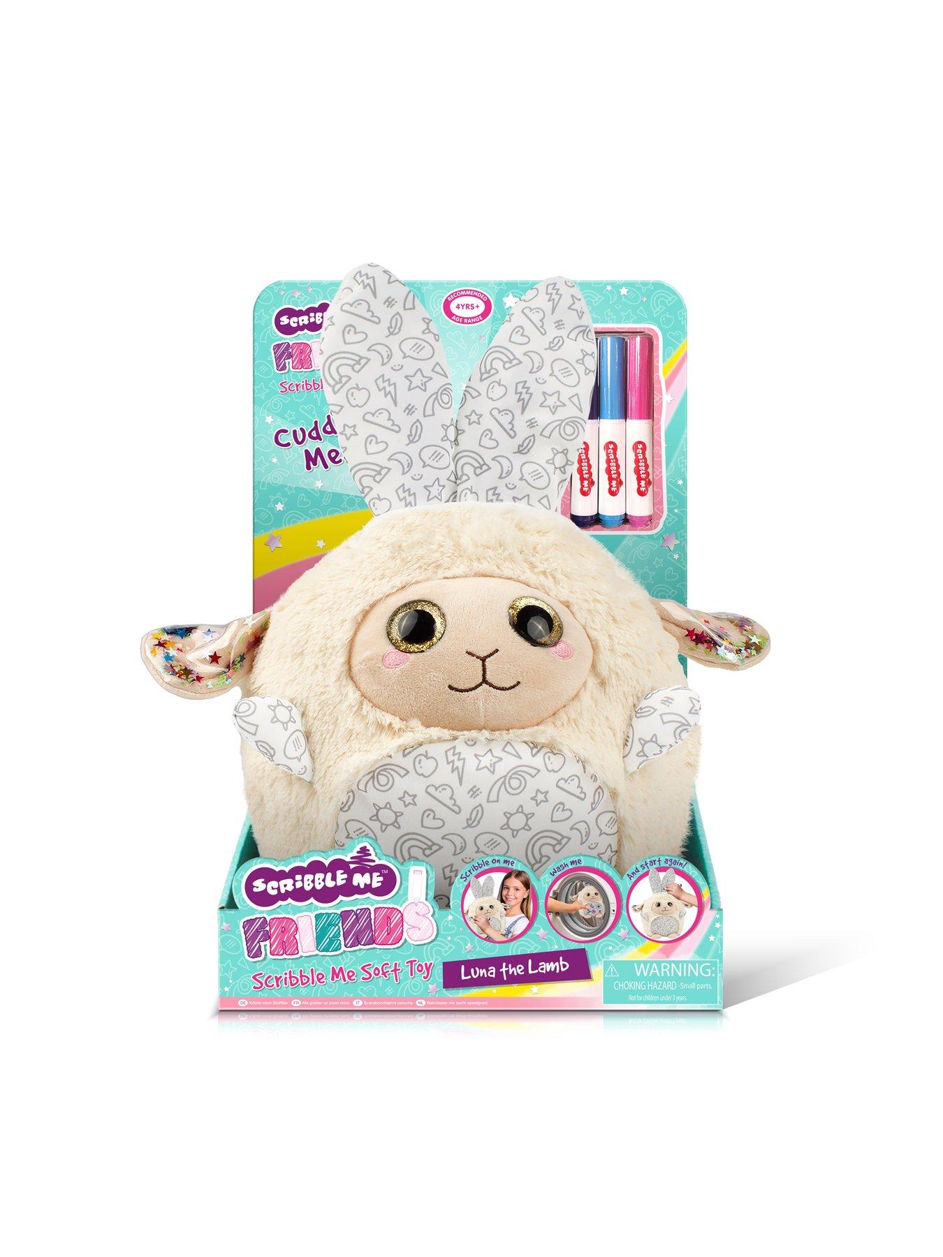 Image 6 of 8 of Scribble Me Doodle Furry Plush asst