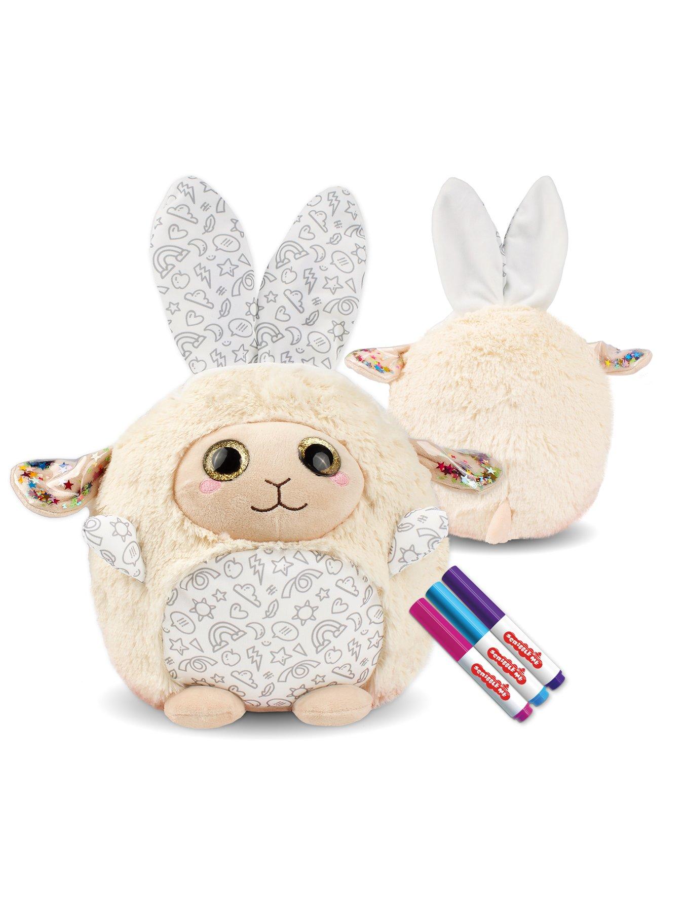 Image 7 of 8 of Scribble Me Doodle Furry Plush asst