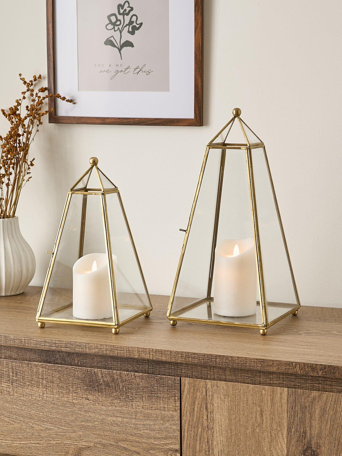 undefined Lantern Traingle Set Of 2