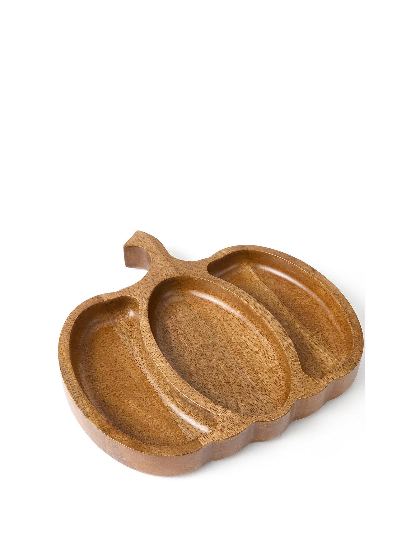 The Very Collection Pumpkin Nibble Tray (3 Sections)