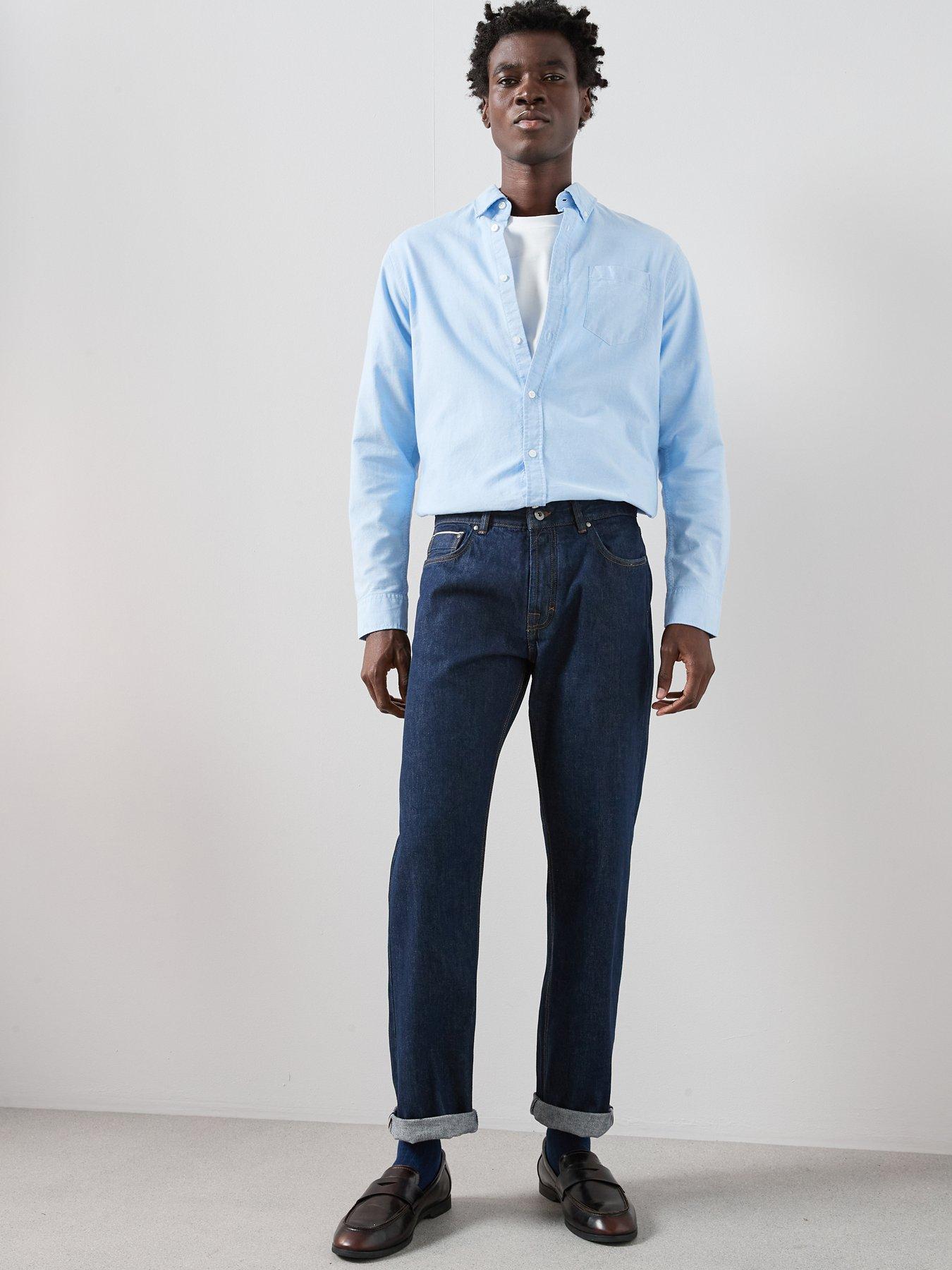 Image 3 of 7 of The Very Collection Rigid Selvedge Straight Fit Jean - Indigo