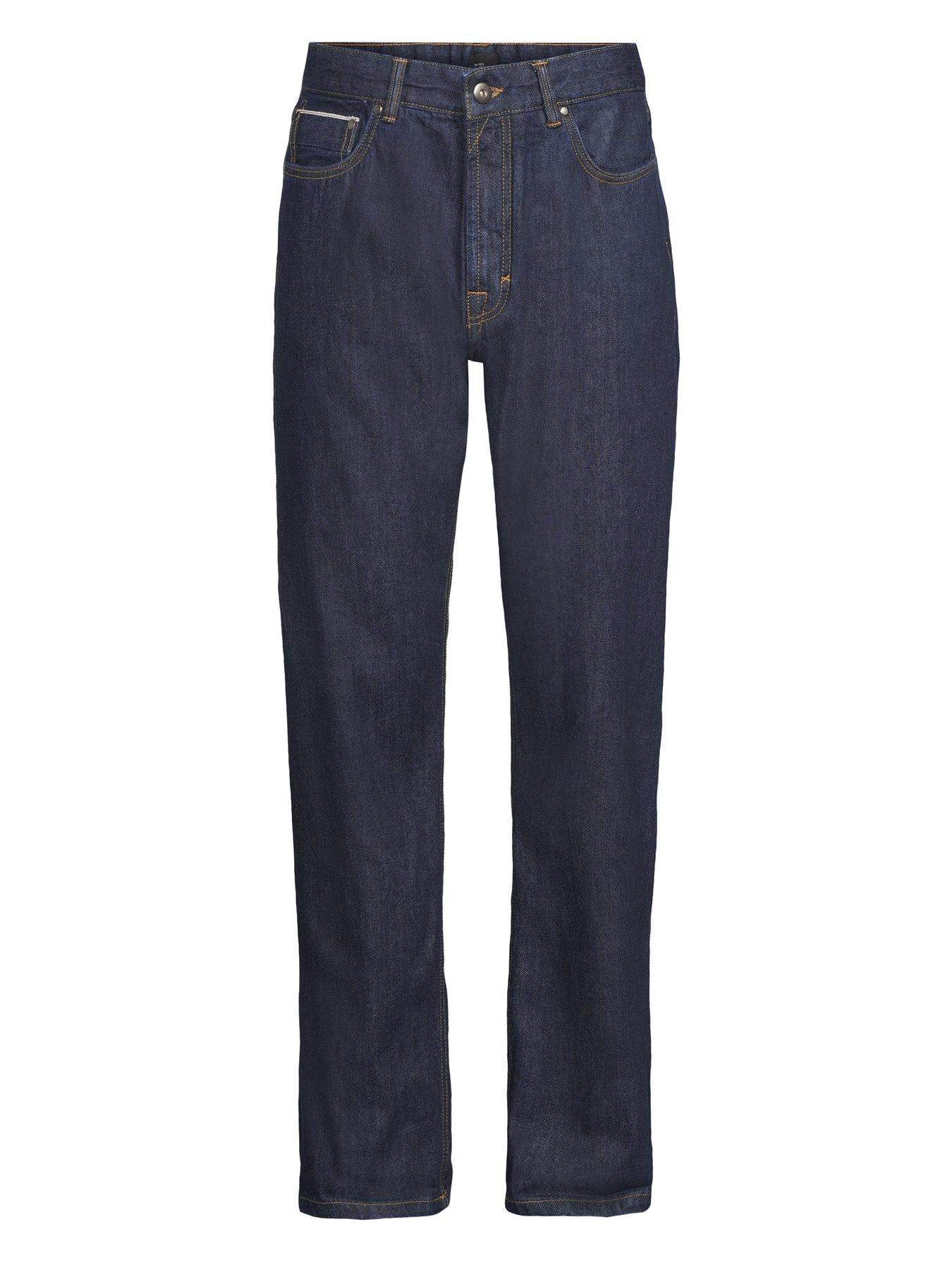 Image 7 of 7 of The Very Collection Rigid Selvedge Straight Fit Jean - Indigo