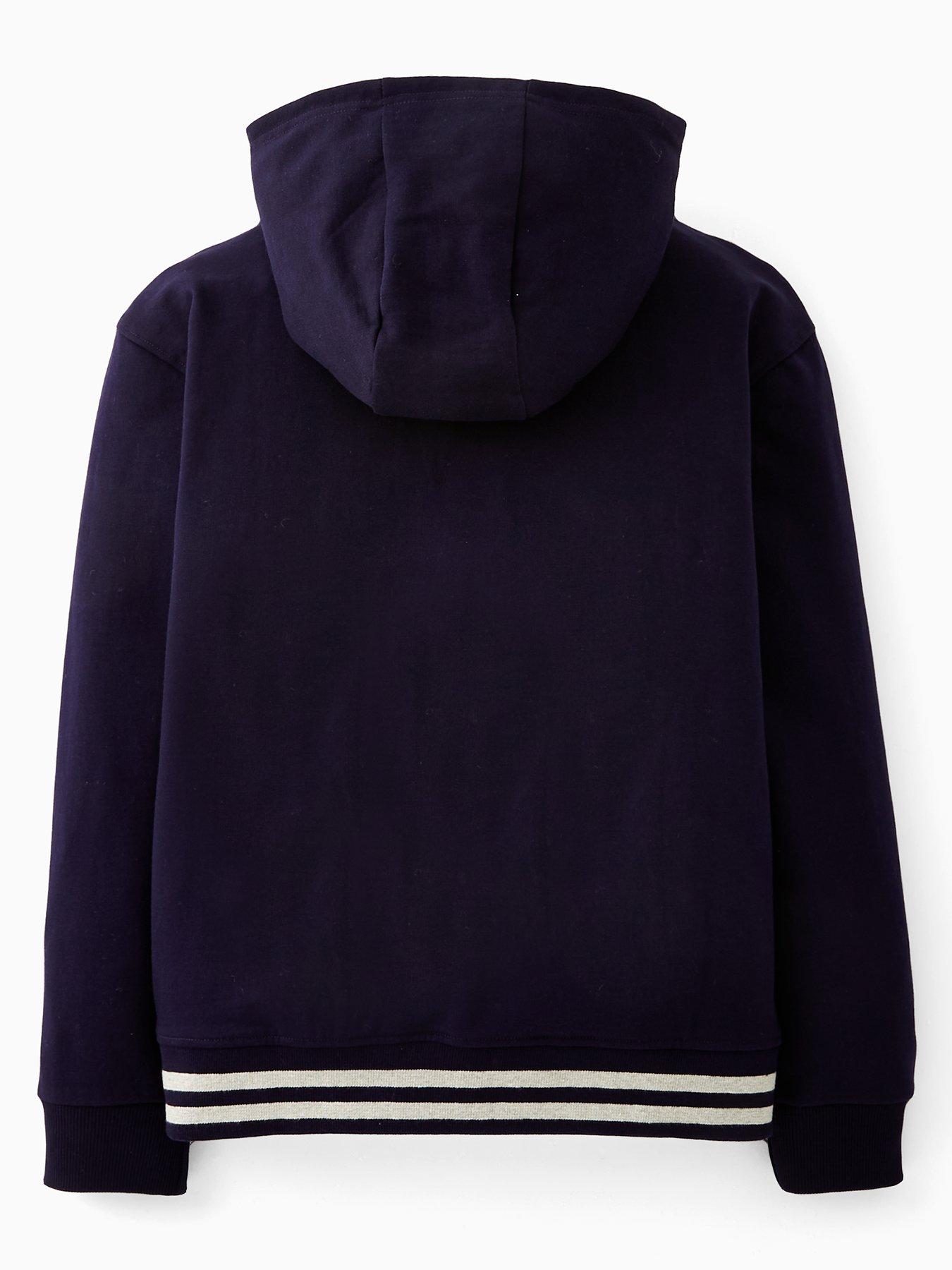 Image 2 of 4 of V by Very Boys Baseball Hooded Jacket - Navy