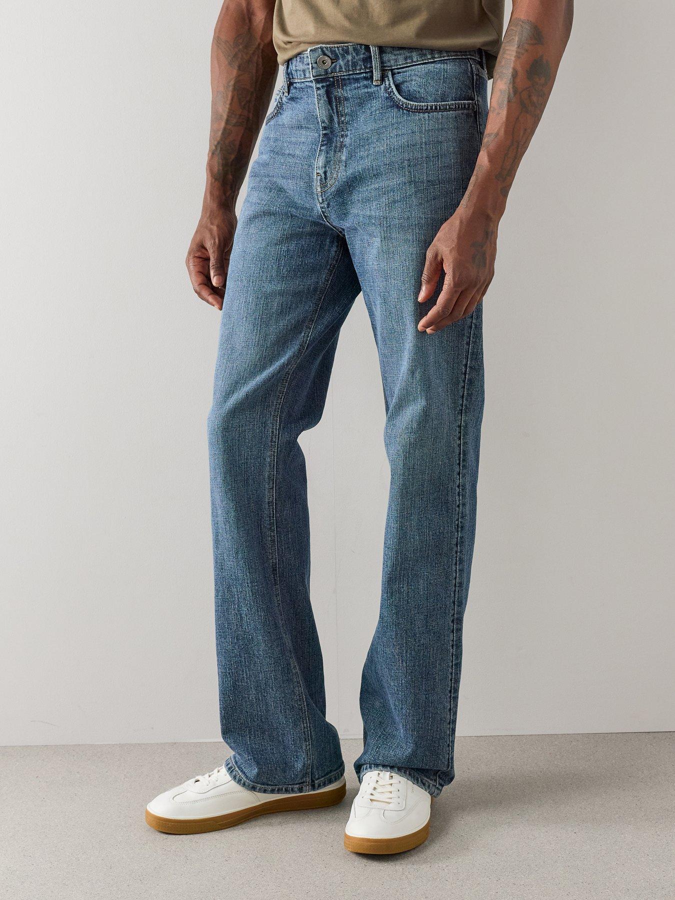 the-very-collection-cross-hatch-bootcut-fit-jeans-blue