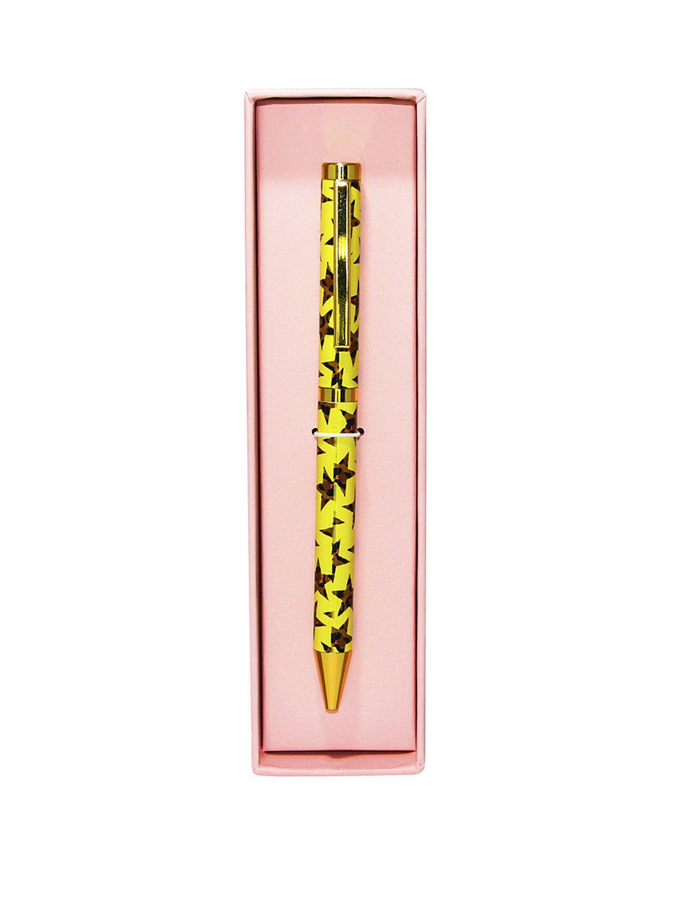 Image 1 of 1 of Eleanor Bowmer Leopard Print Boxed Pen