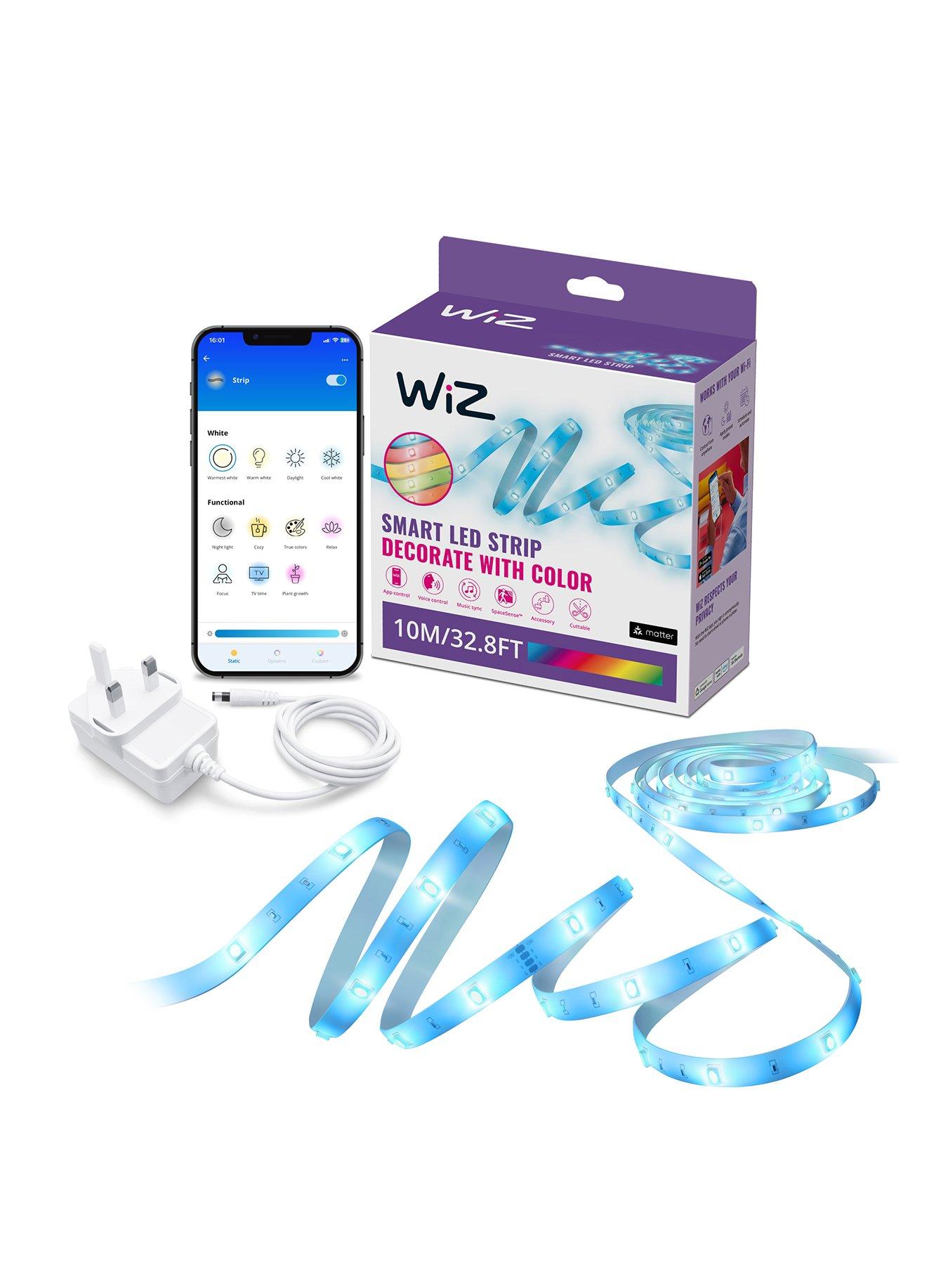 undefined WiZ Smart WiFi LED Strip RGB Colour 10m