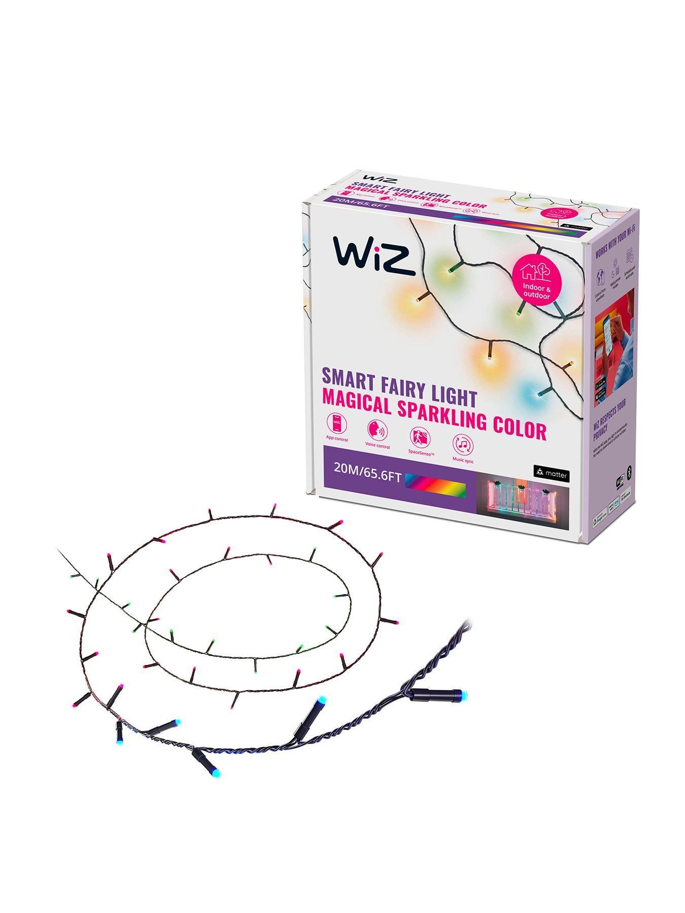  image of philips-wiz-wiz-smart-wifi-fairy-light-colour-20m