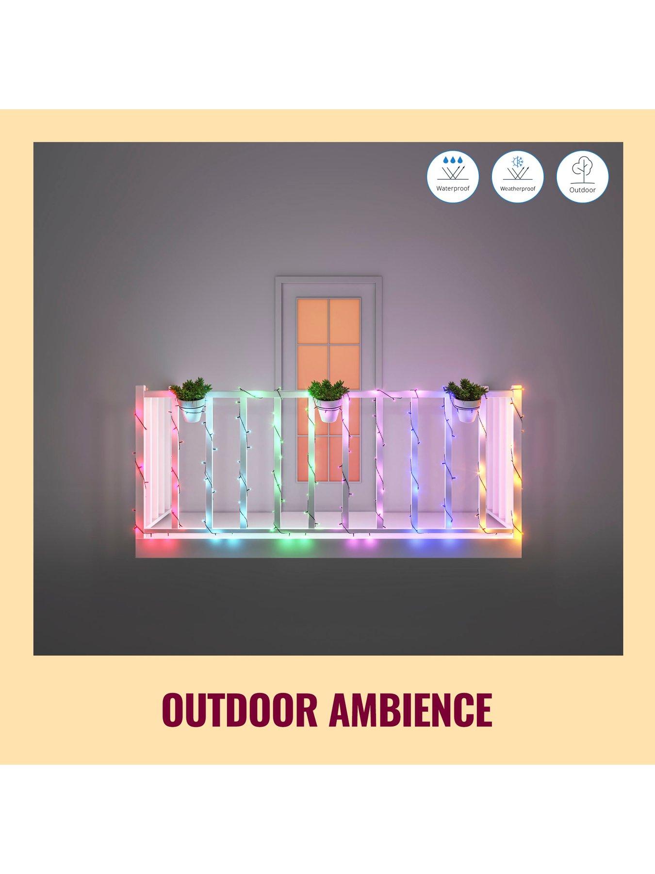  image of philips-wiz-wiz-smart-wifi-fairy-light-colour-20m