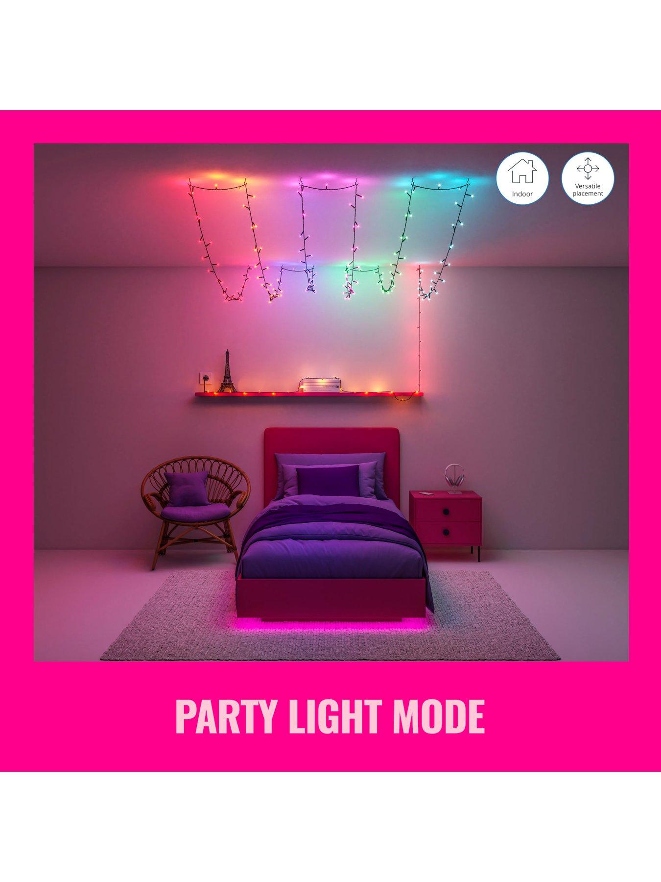  image of philips-wiz-wiz-smart-wifi-fairy-light-colour-20m