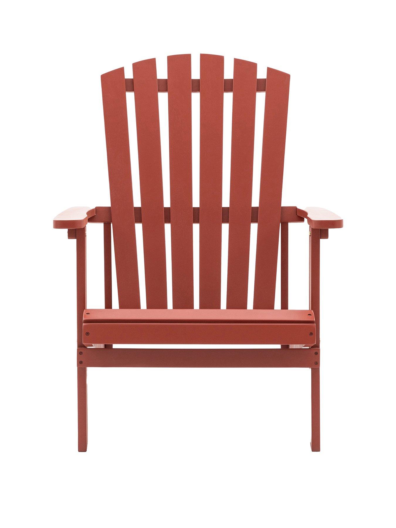  image of gallery-direct-siena-lounge-chair-rust-660x820x850mm