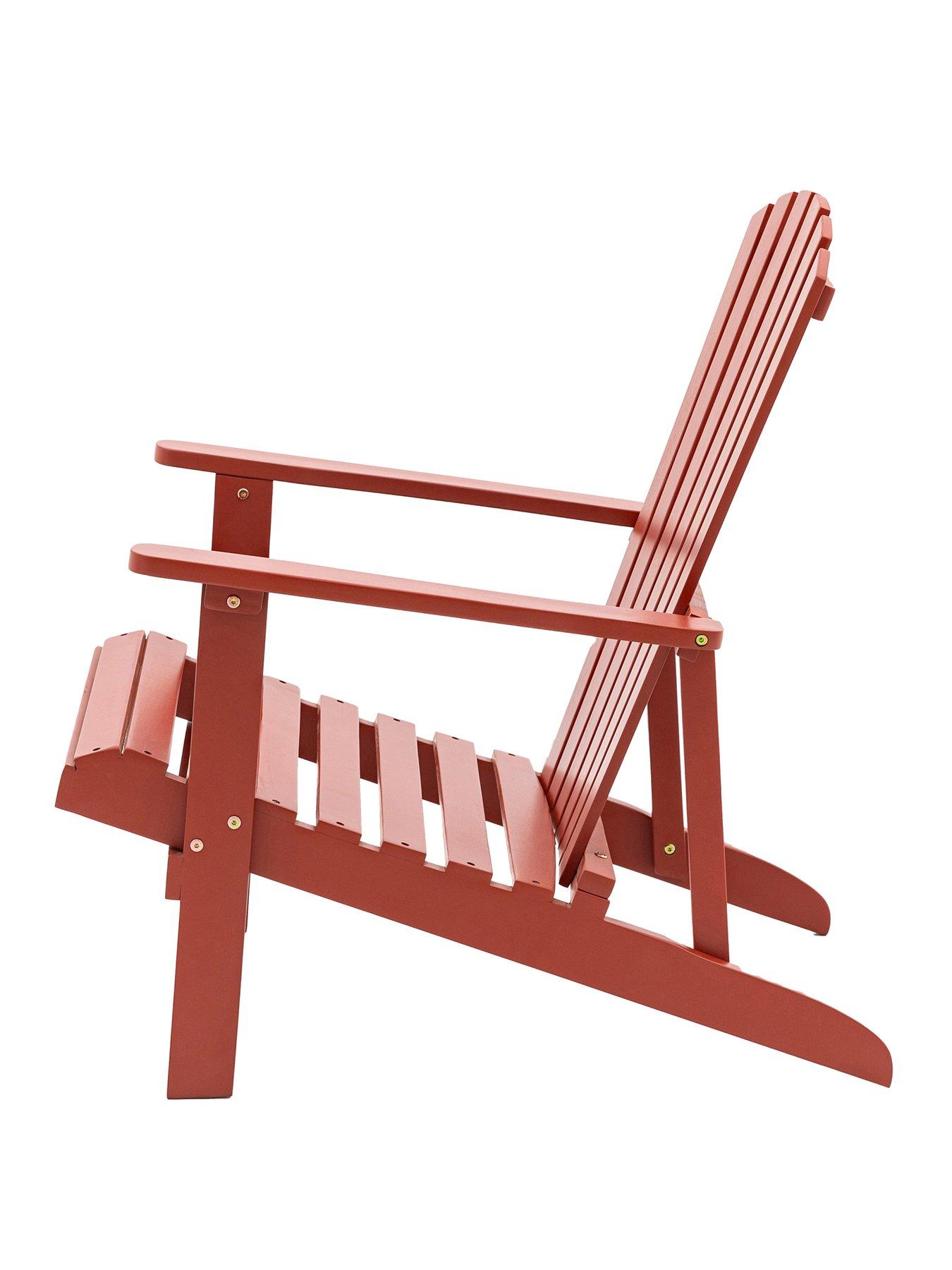 image of gallery-direct-siena-lounge-chair-rust-660x820x850mm