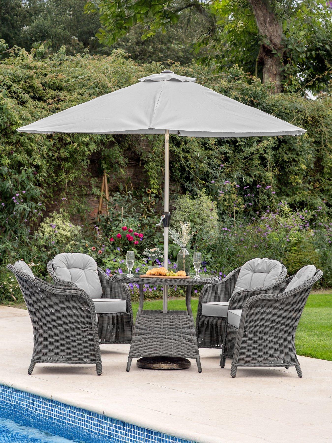 undefined Vazzano 2x3m Parasol Grey
