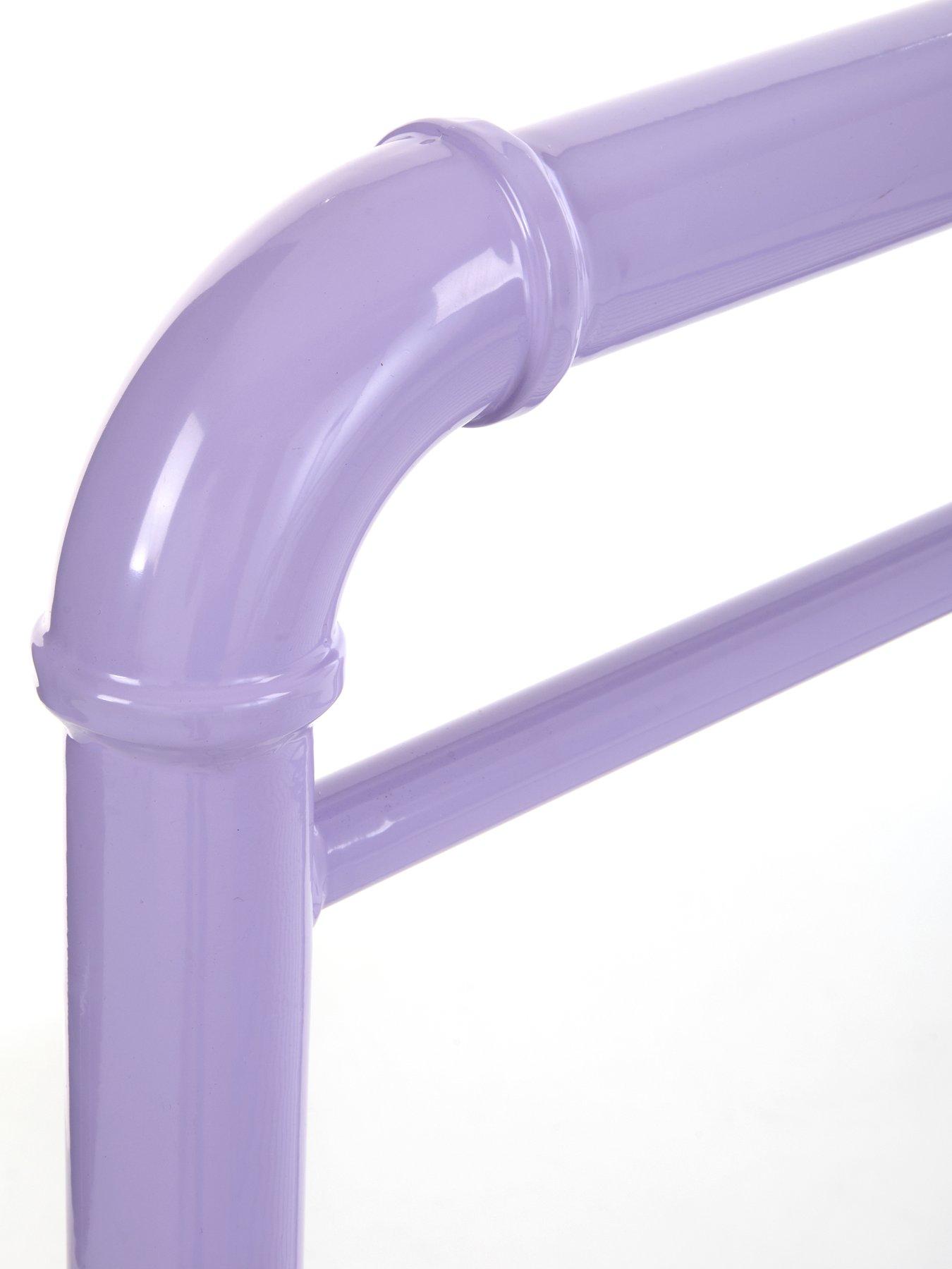 Image 6 of 6 of The Very Collection Freddie Children's Metal Single Bed Frame with Mattress Options (Buy &amp; SAVE!) - Lilac