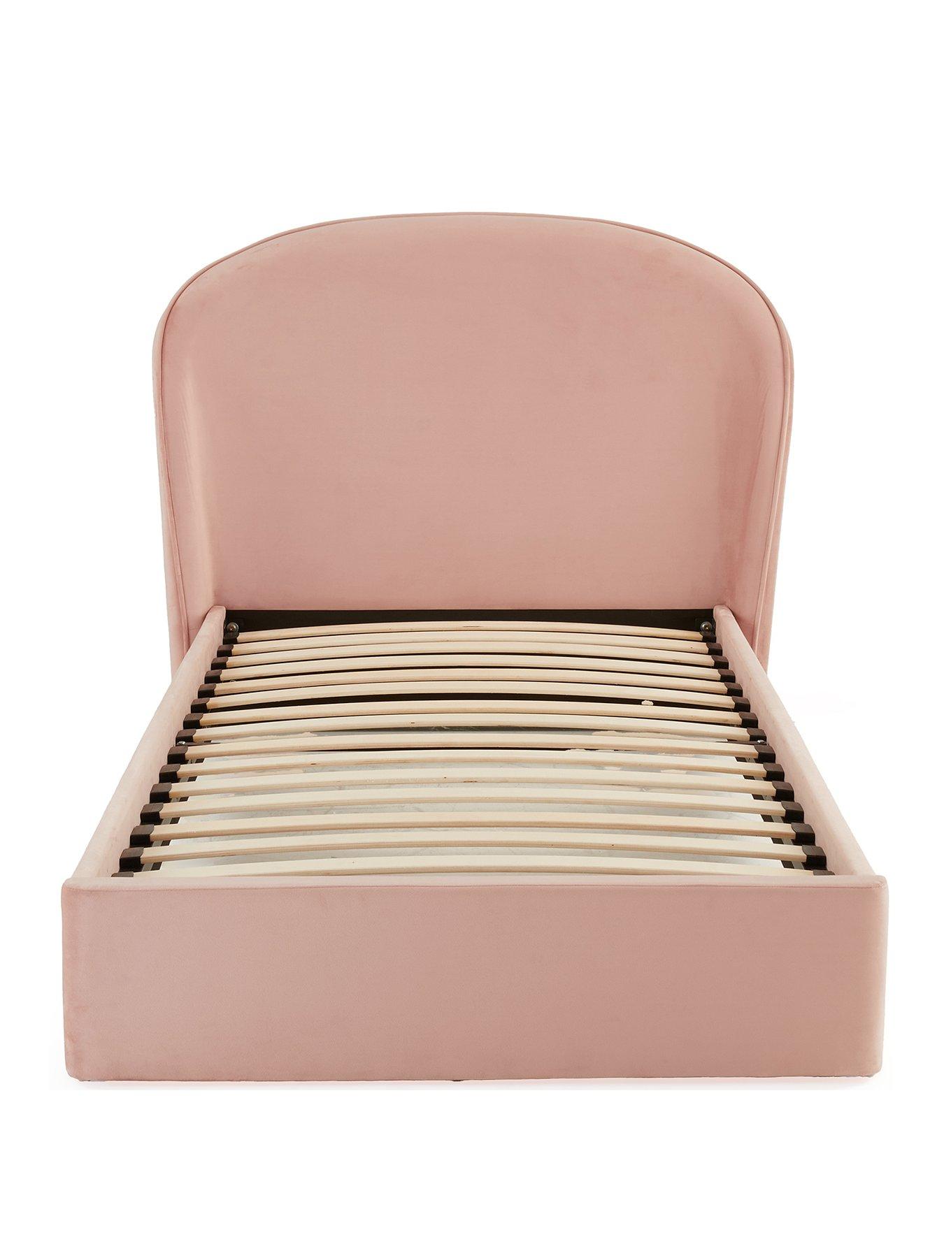 stillFront image of very-home-edee-childrensnbspbed-with-mattress-options-buy-amp-savenbsp--pink-fscregnbspcertified