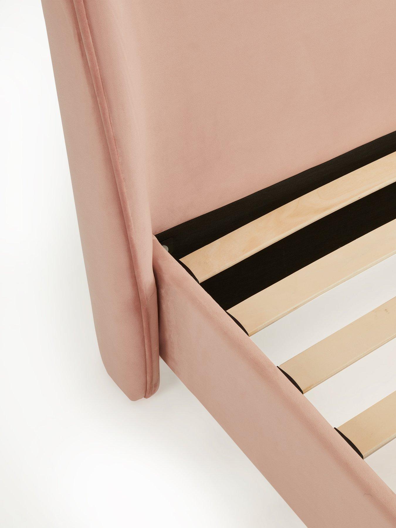  image of very-home-edee-childrensnbspbed-with-mattress-options-buy-amp-savenbsp--pink-fscregnbspcertified