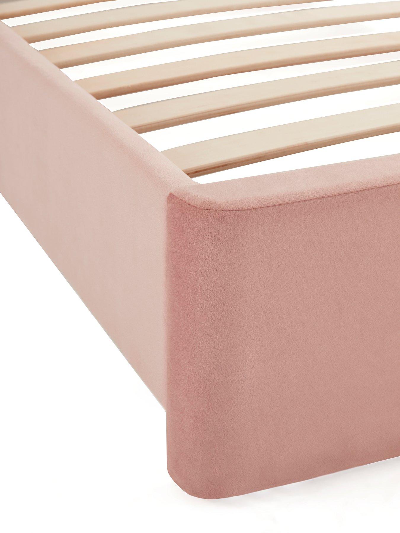 image of very-home-edee-childrensnbspbed-with-mattress-options-buy-amp-savenbsp--pink-fscregnbspcertified